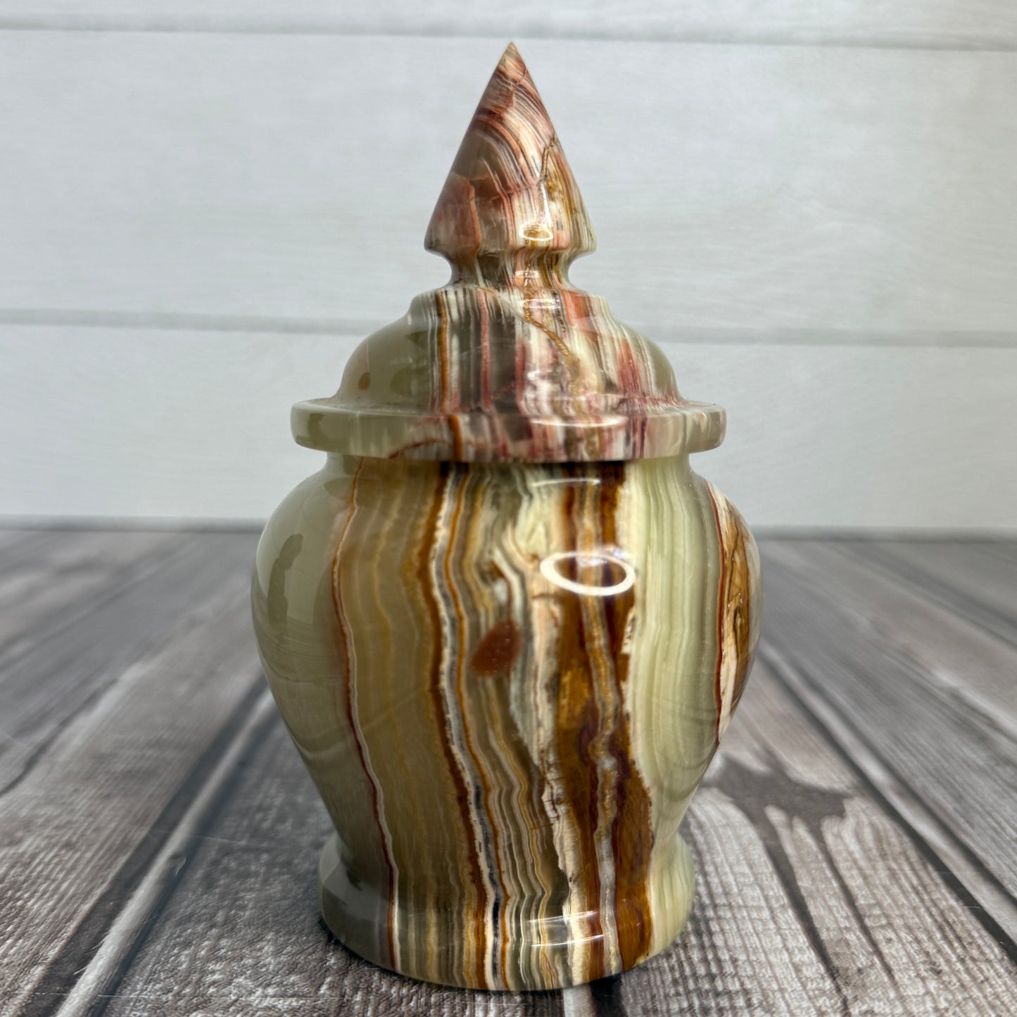 Banded Onyx Jar