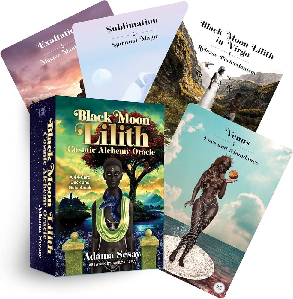 Black Moon Lilith Cosmic Alchemy Oracle