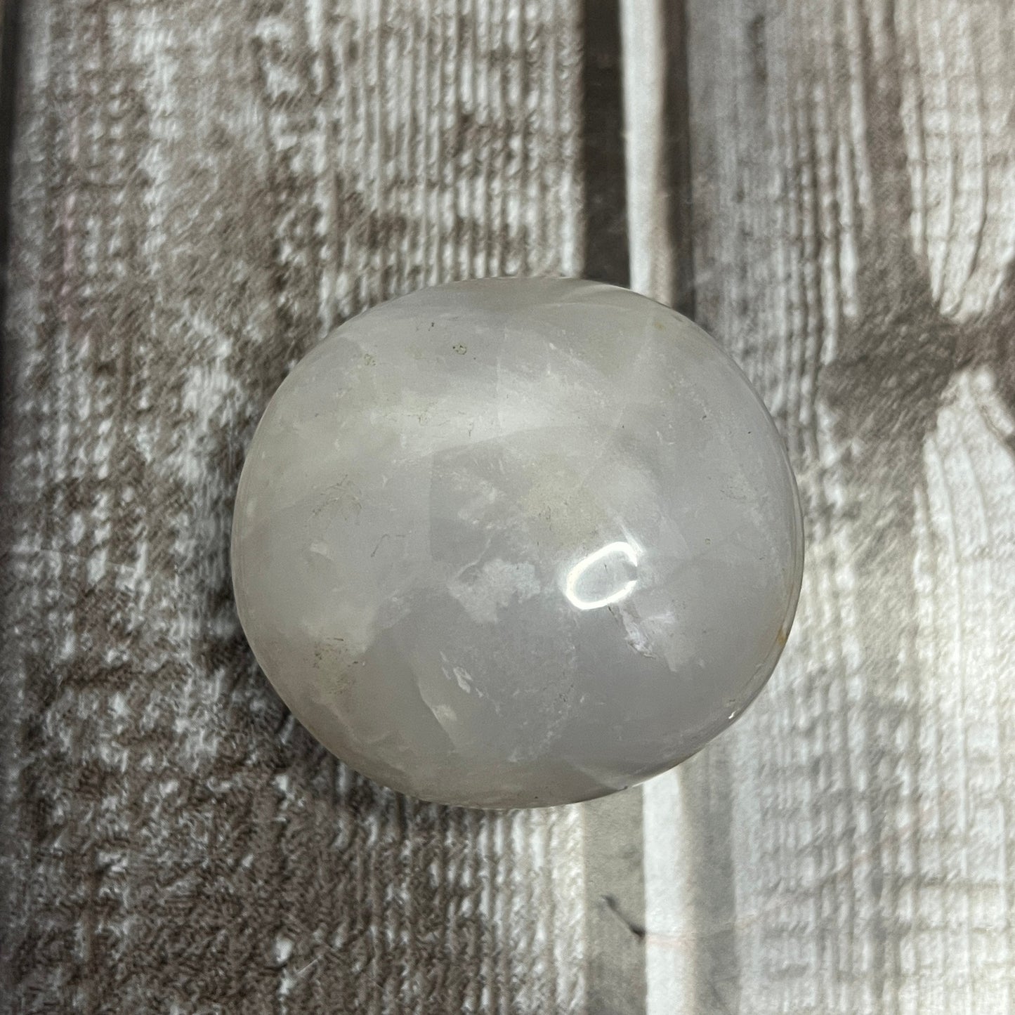 Blue Rose Quartz Palmstone