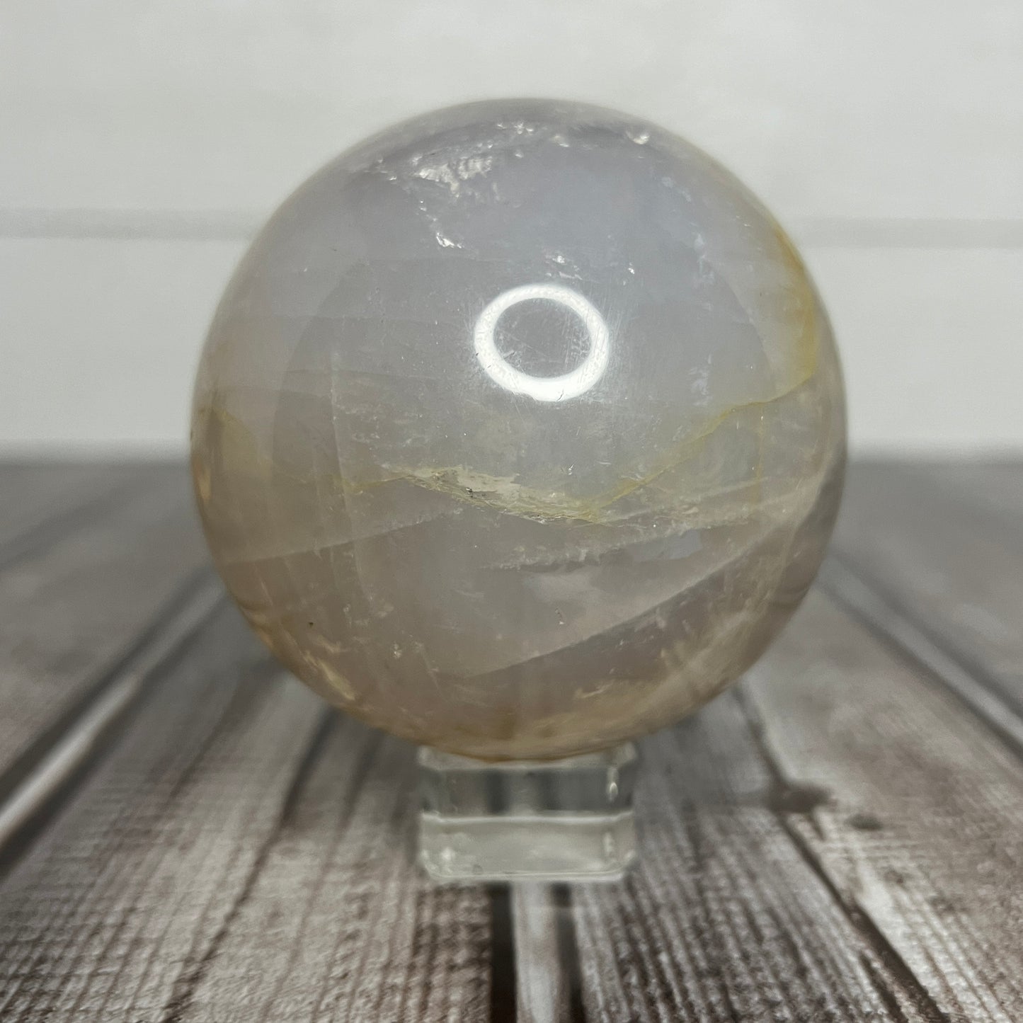 Blue Rose Quartz Sphere