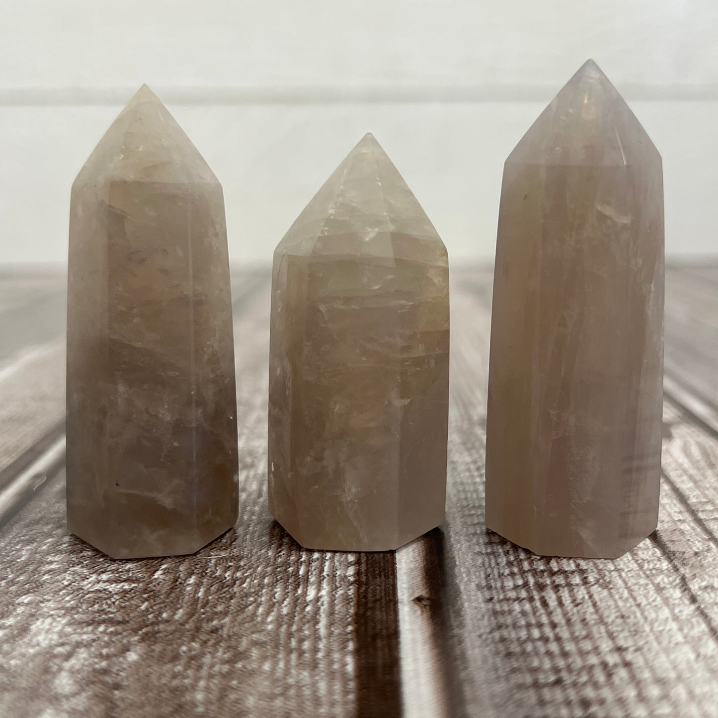 Blue Rose Quartz Tower