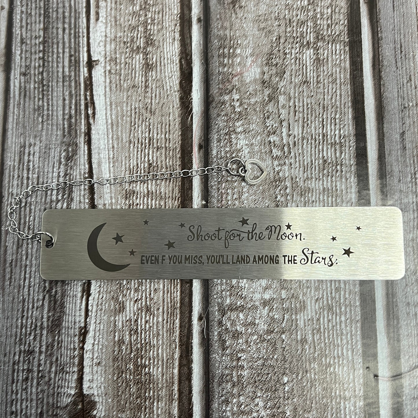 Stainless Steel Bookmark