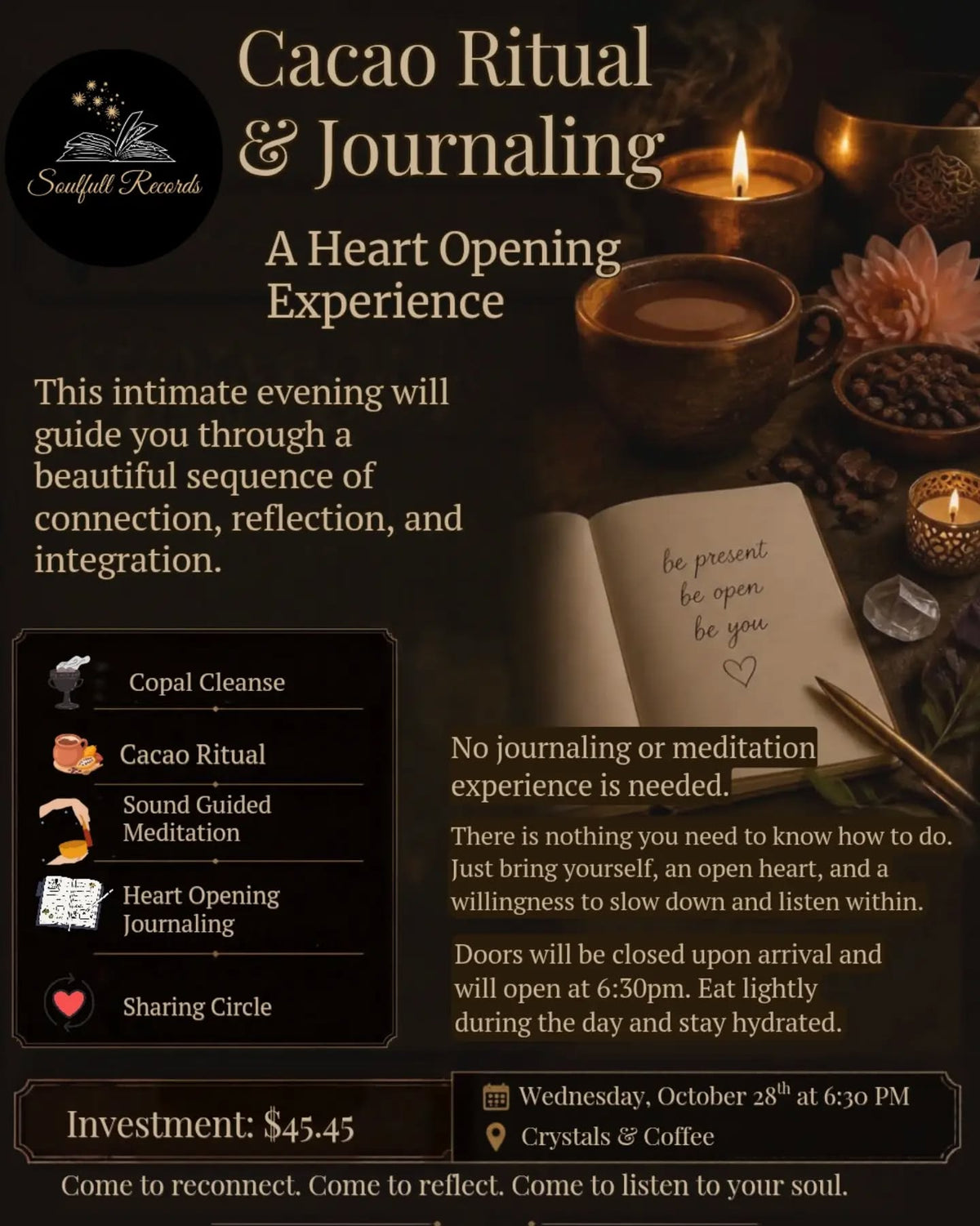 Cacao, Sound & Soul: A Heart-Opening Journey