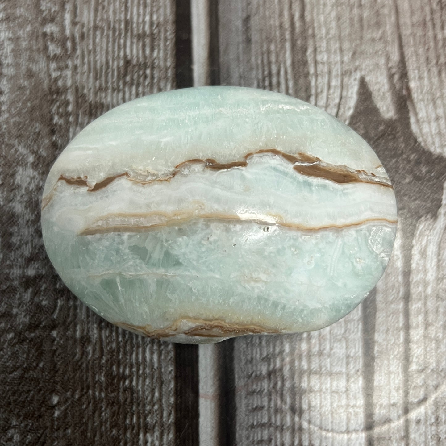 Caribbean Calcite Palmstone