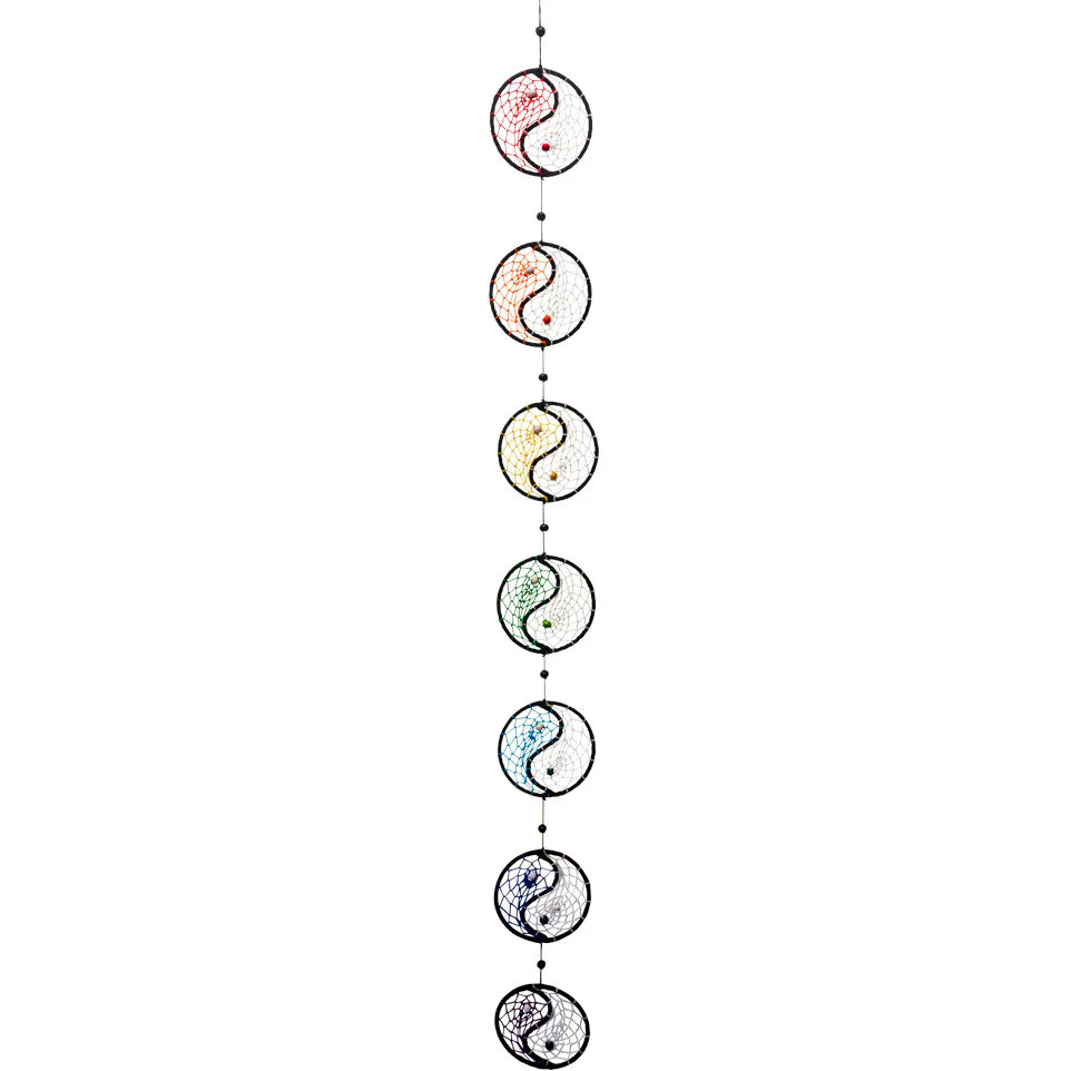 Chakra Yin Yang Dreamcatcher