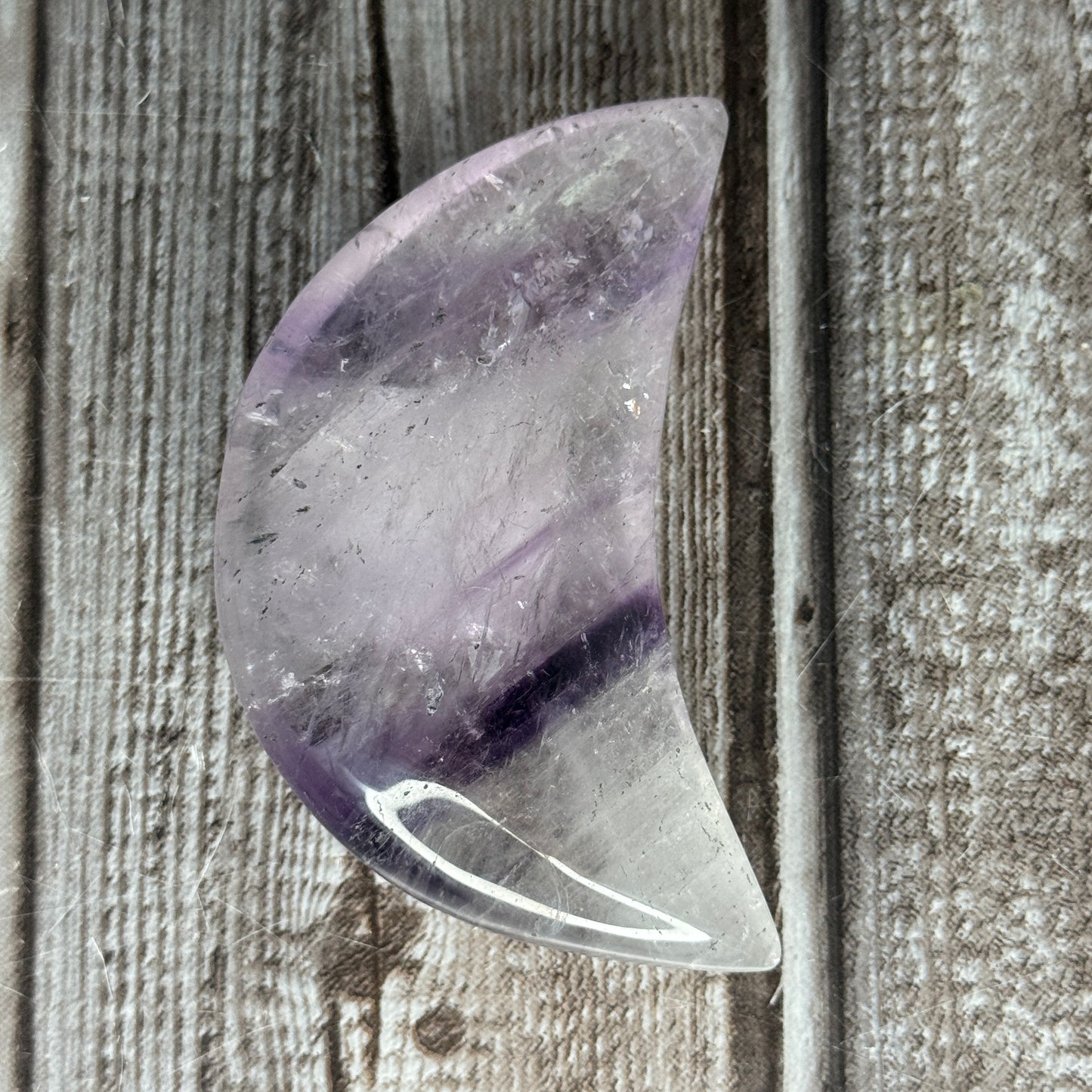 Chevron Amethyst Moon