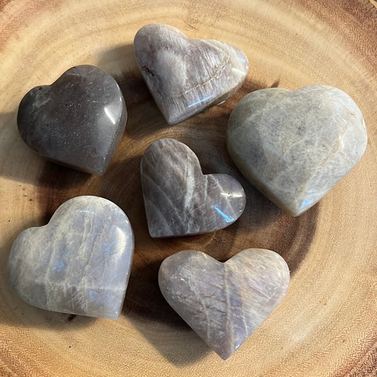 Blue Moon Palm Stone or Heart