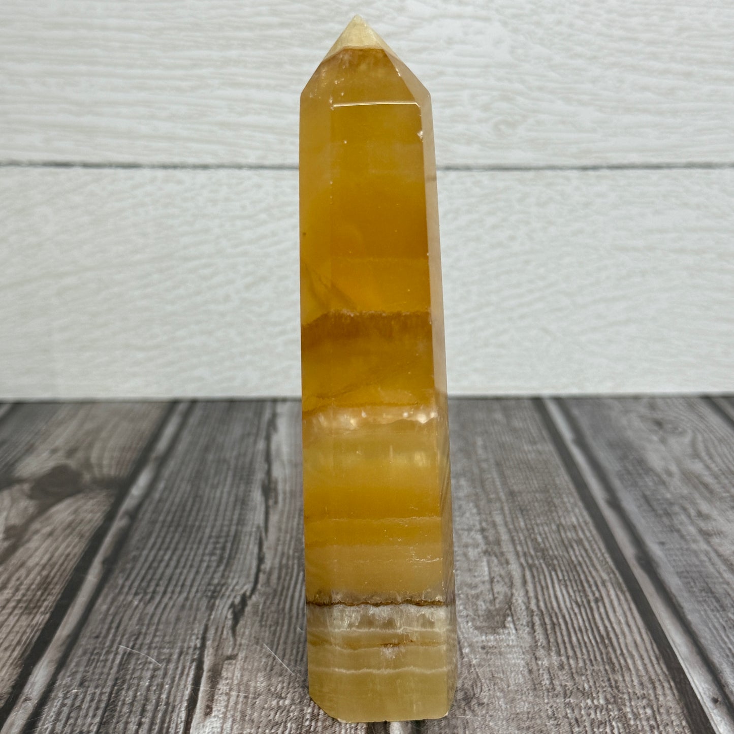Orange Calcite Tower