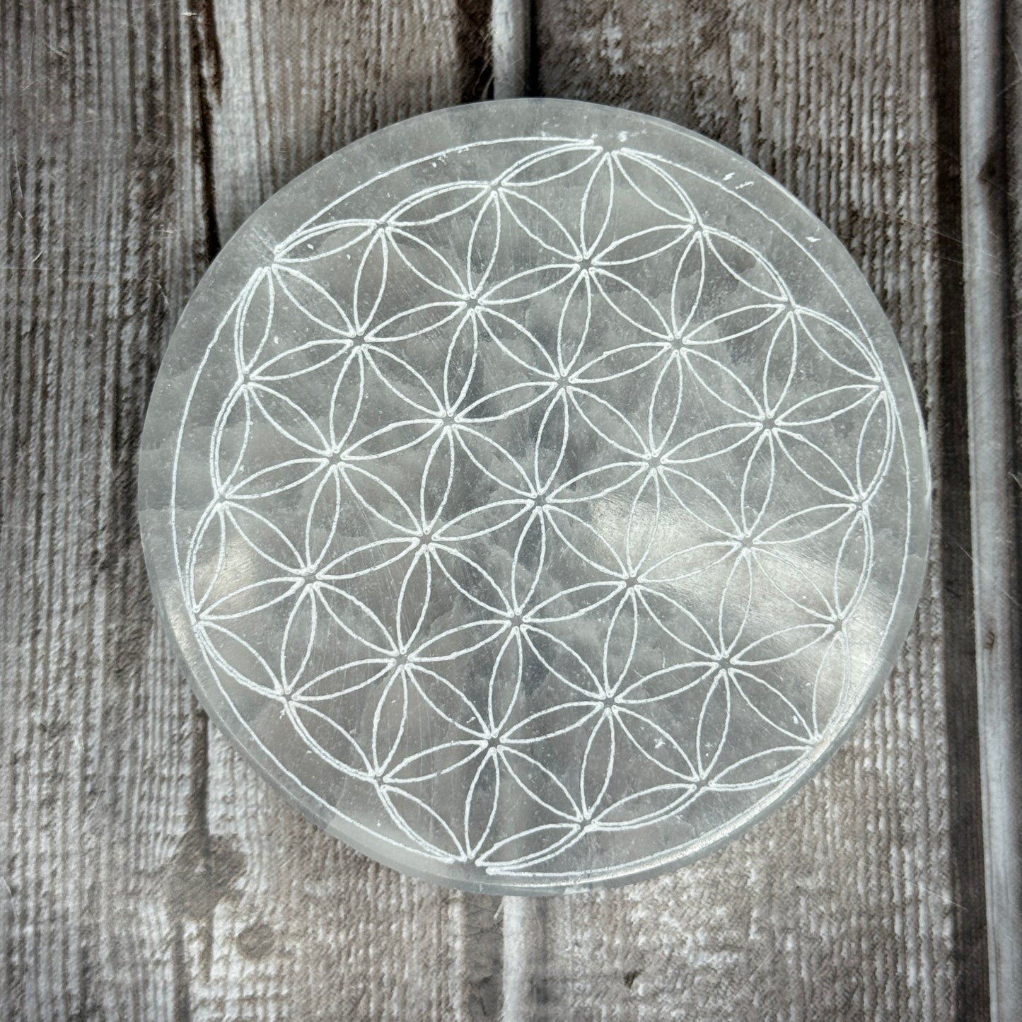 Selenite Charging Plates