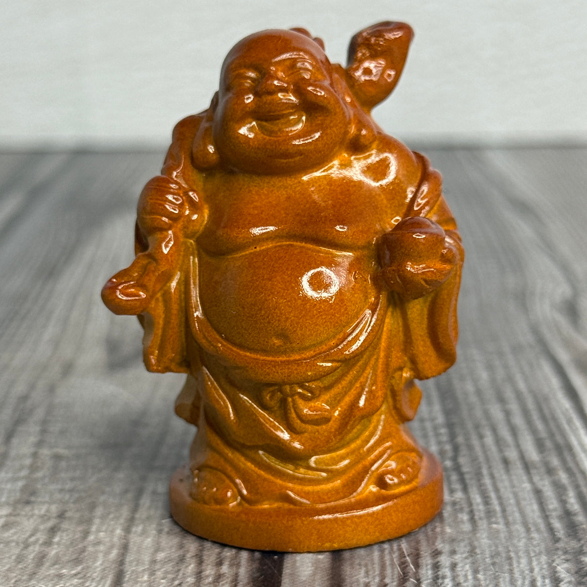Wood Buddha Feng Shui Figurines