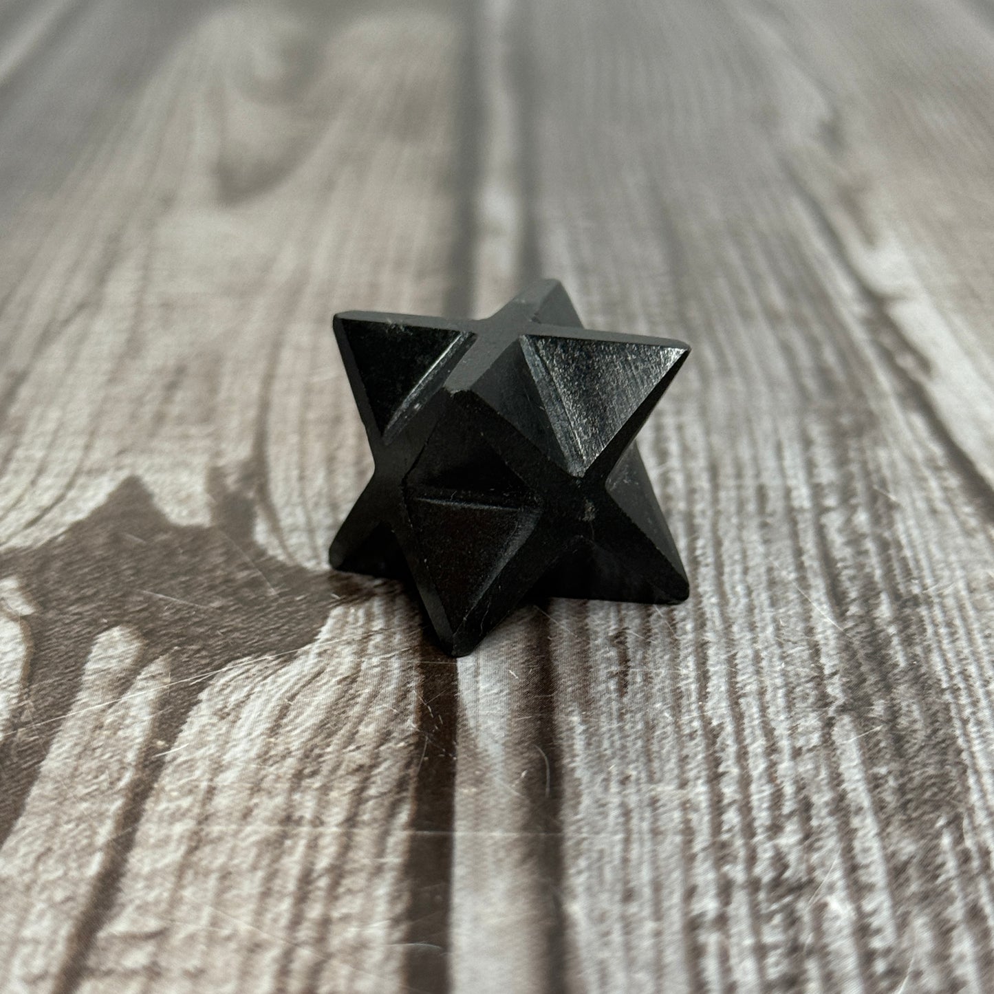 Black Tourmaline Merkaba Star