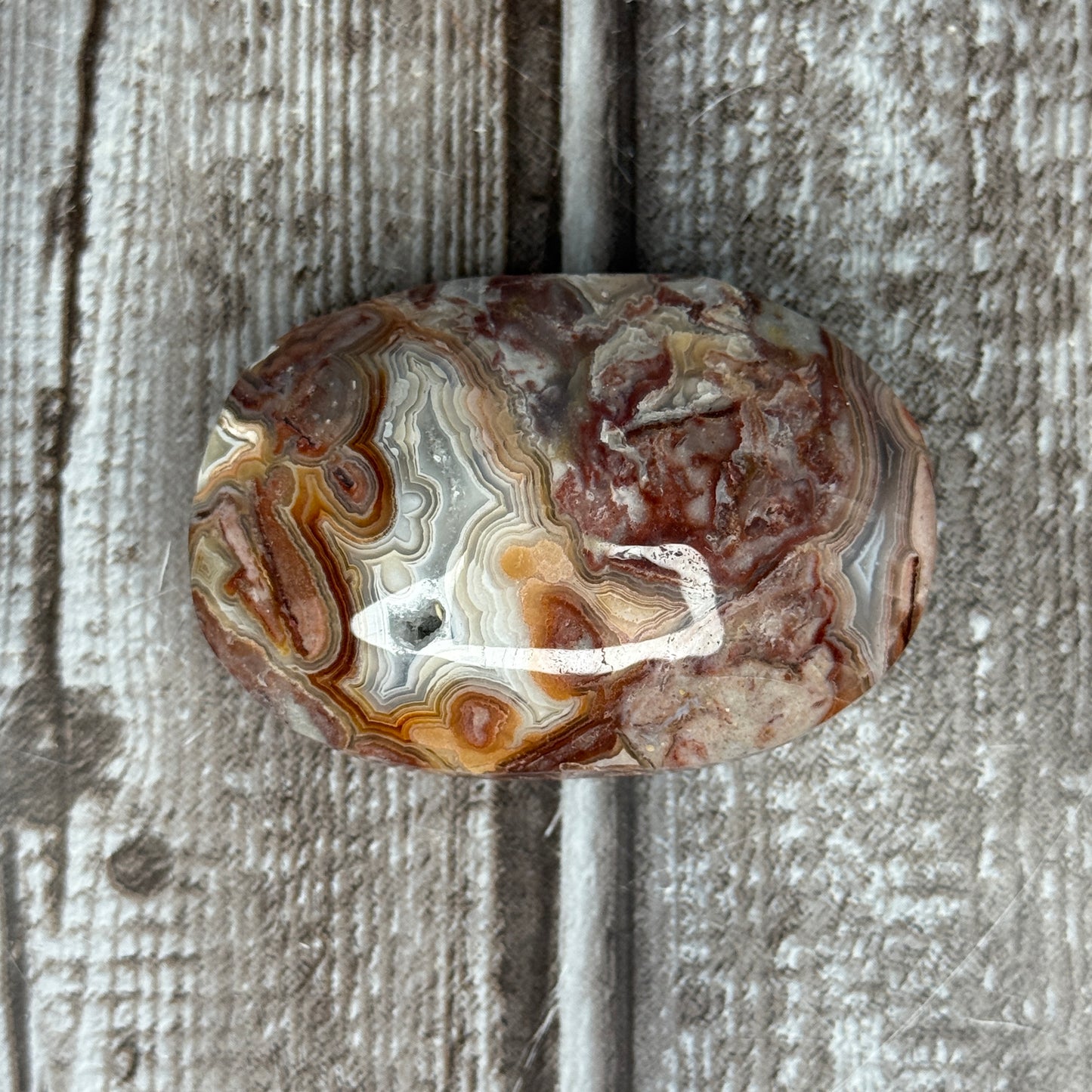 Crazy Lace Agate Palmstone