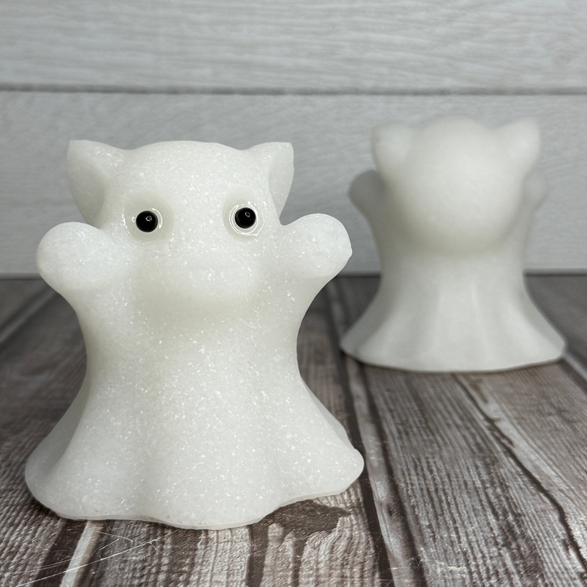 White Jade Cat Ghost