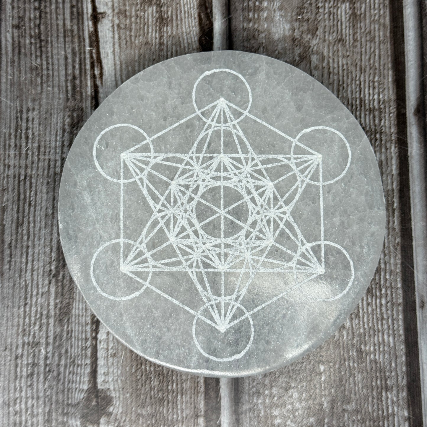 Selenite Charging Plates