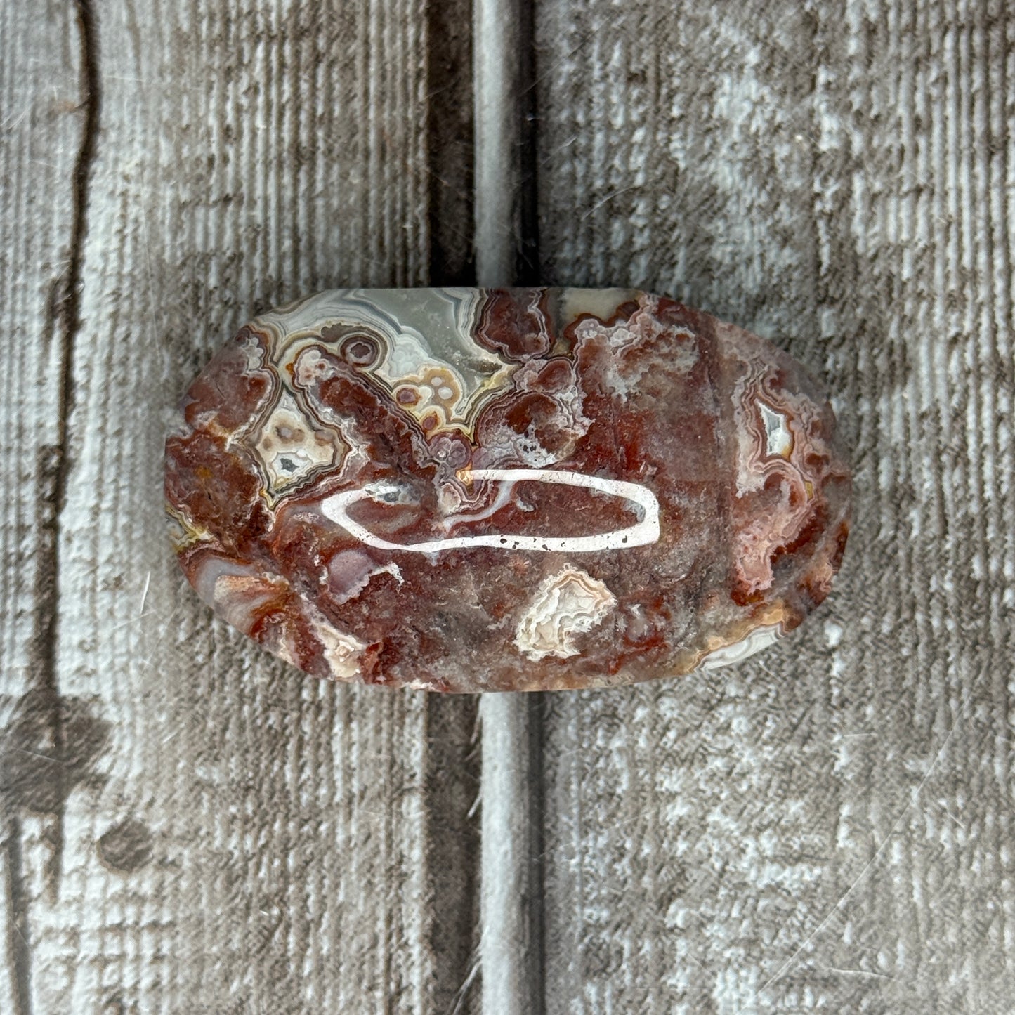 Crazy Lace Agate Palmstone