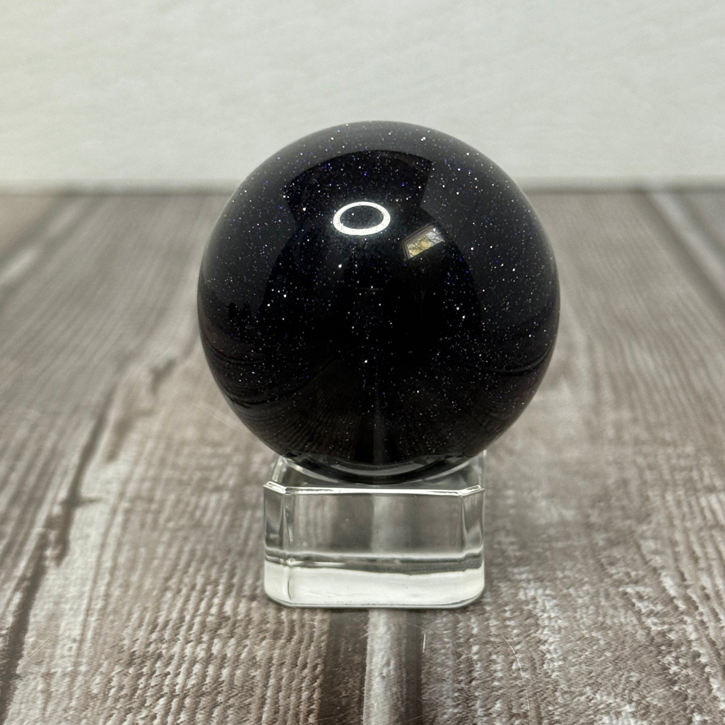 Blue Goldstone Sphere