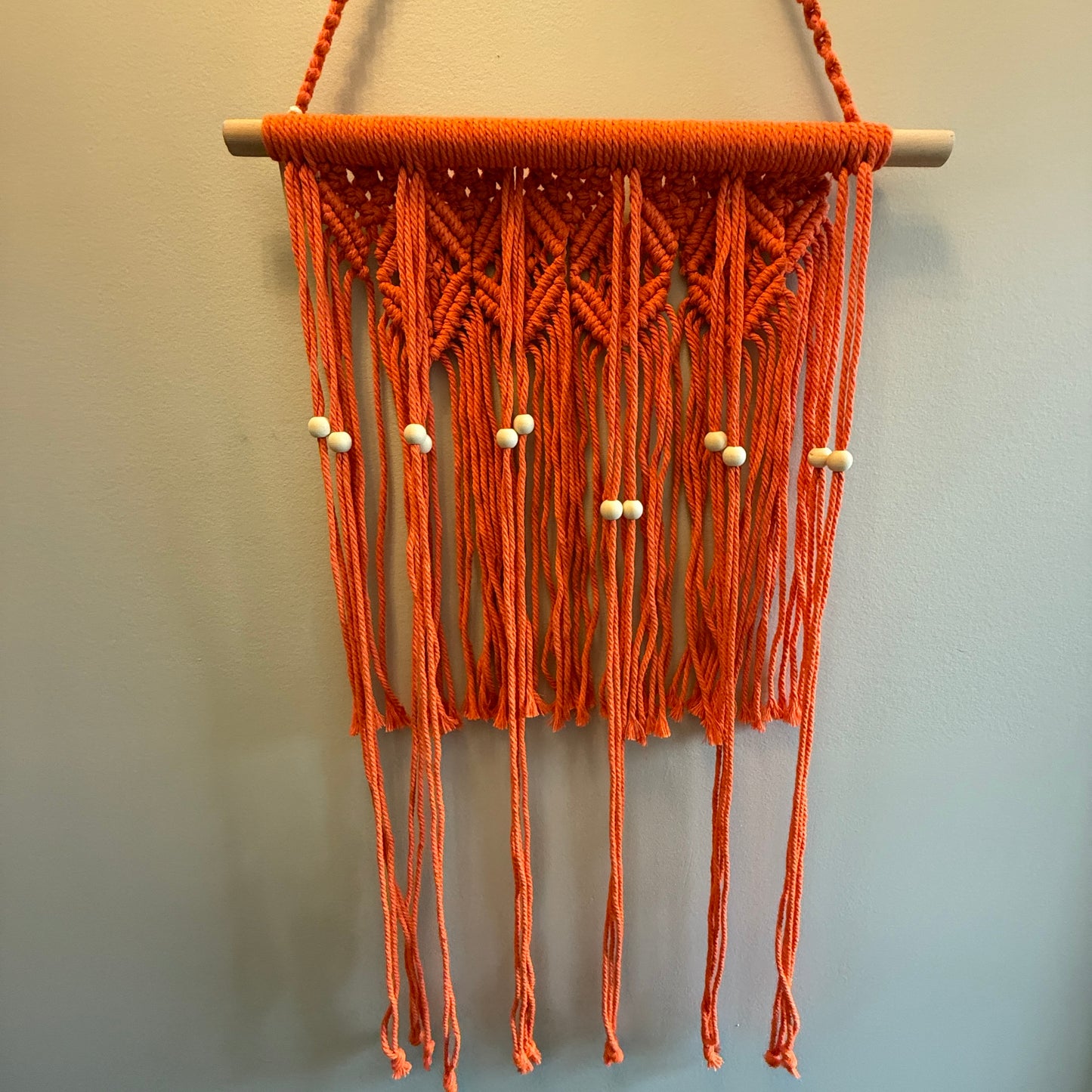 Macrame Book Holder