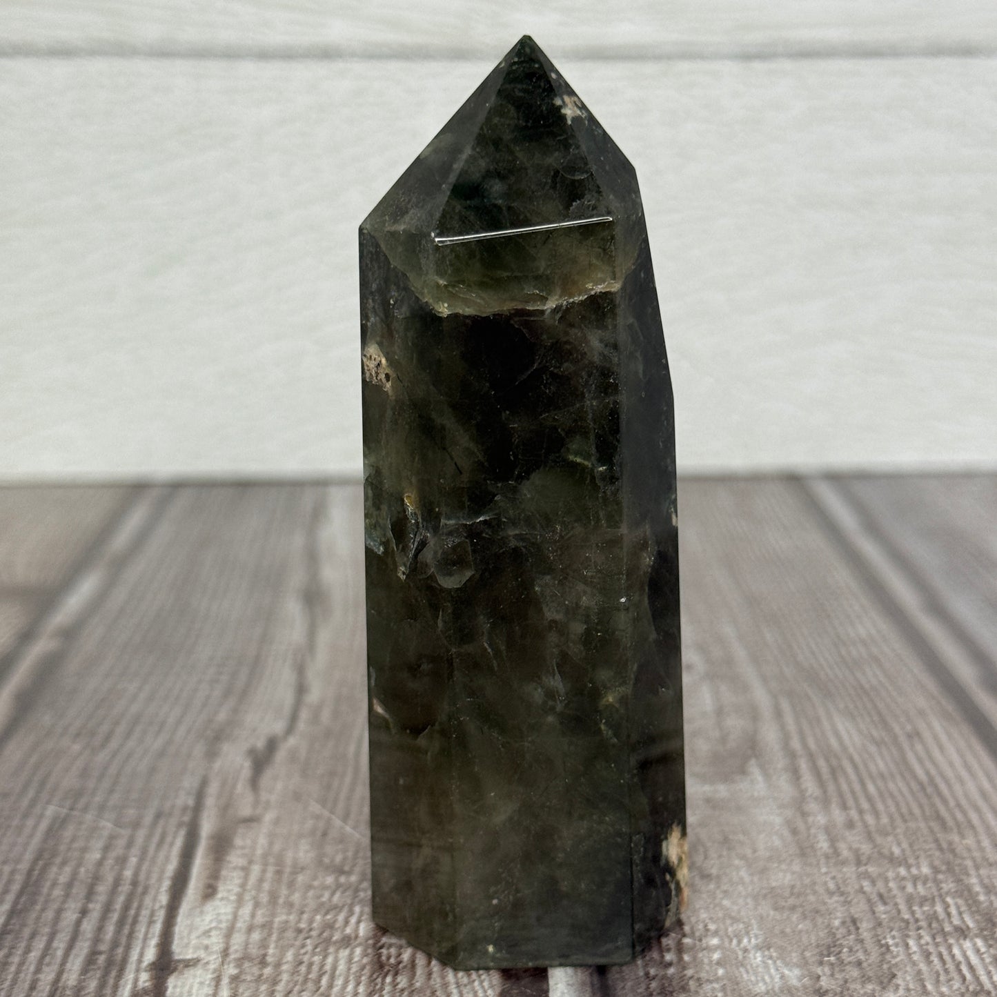 Green Tourmaline & Sunstone Tower