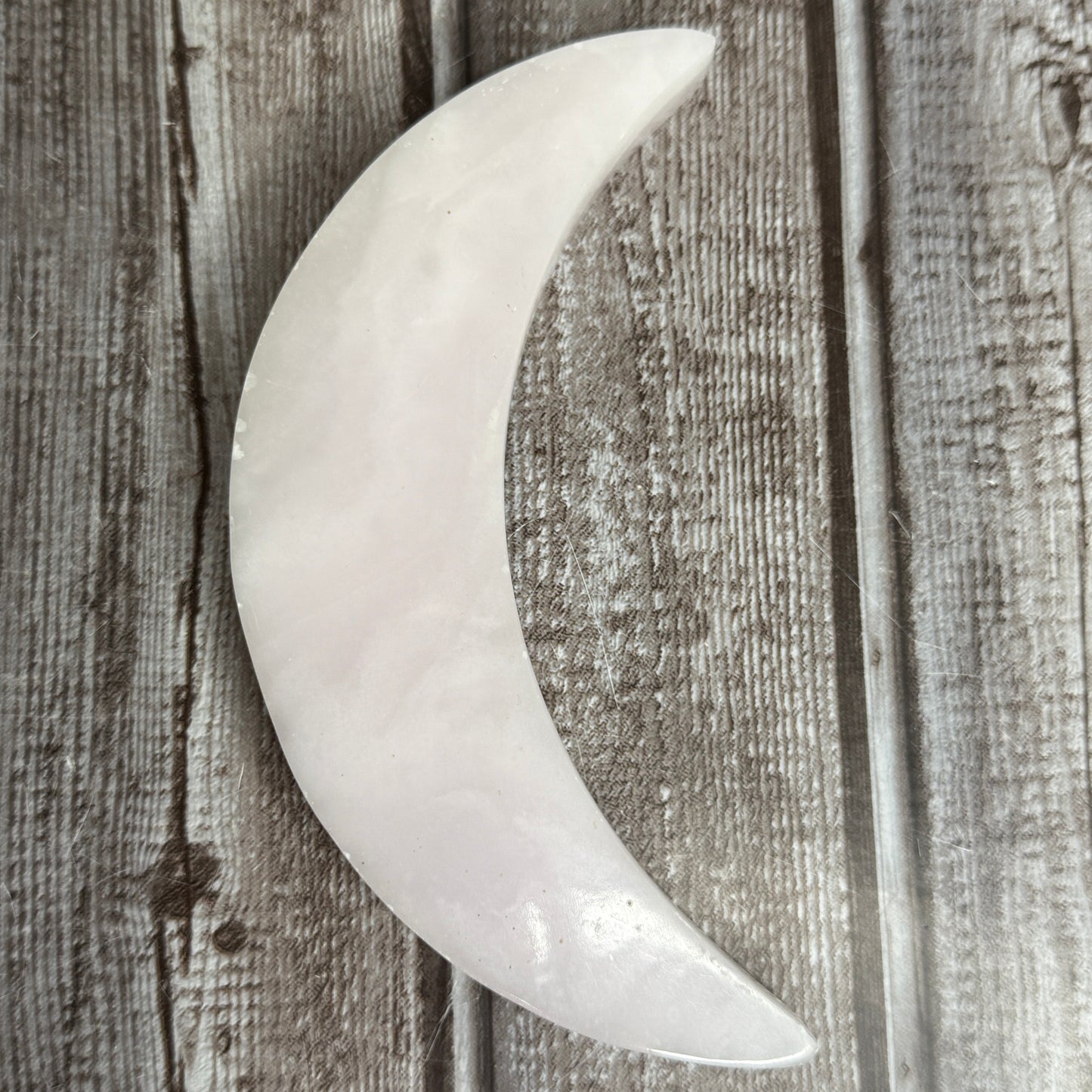 Pink Calcite Moon