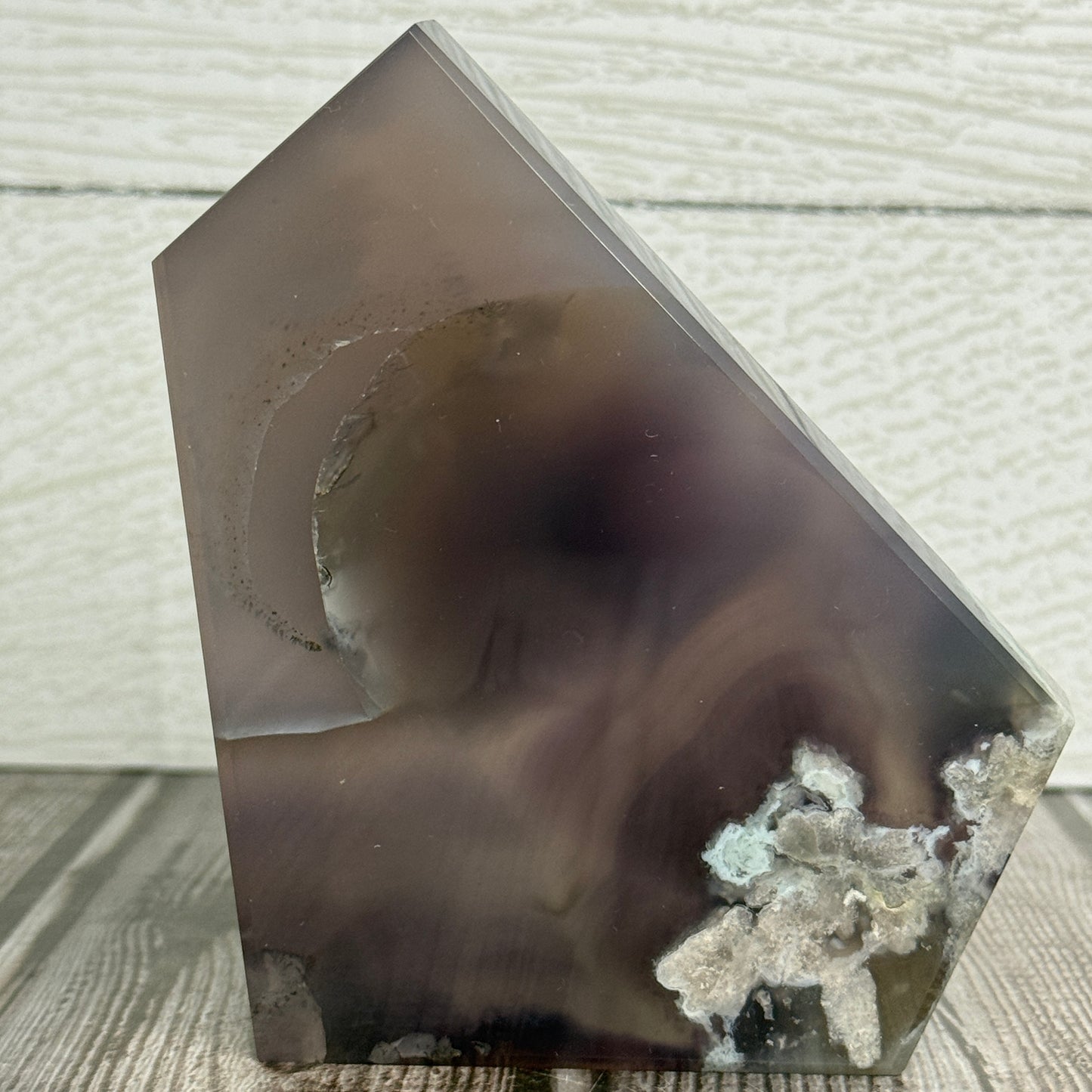 Blue Flower Agate Slab