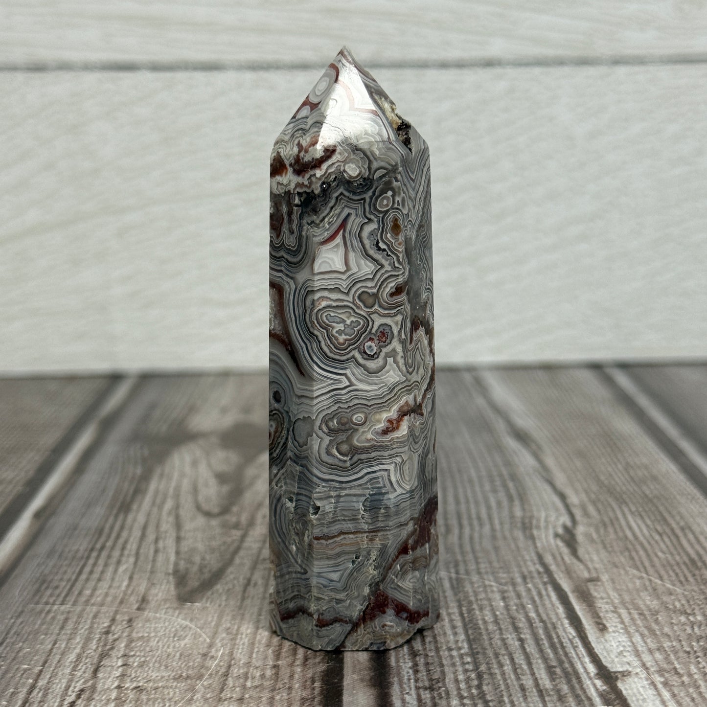 Mexican Lace Agate Tower