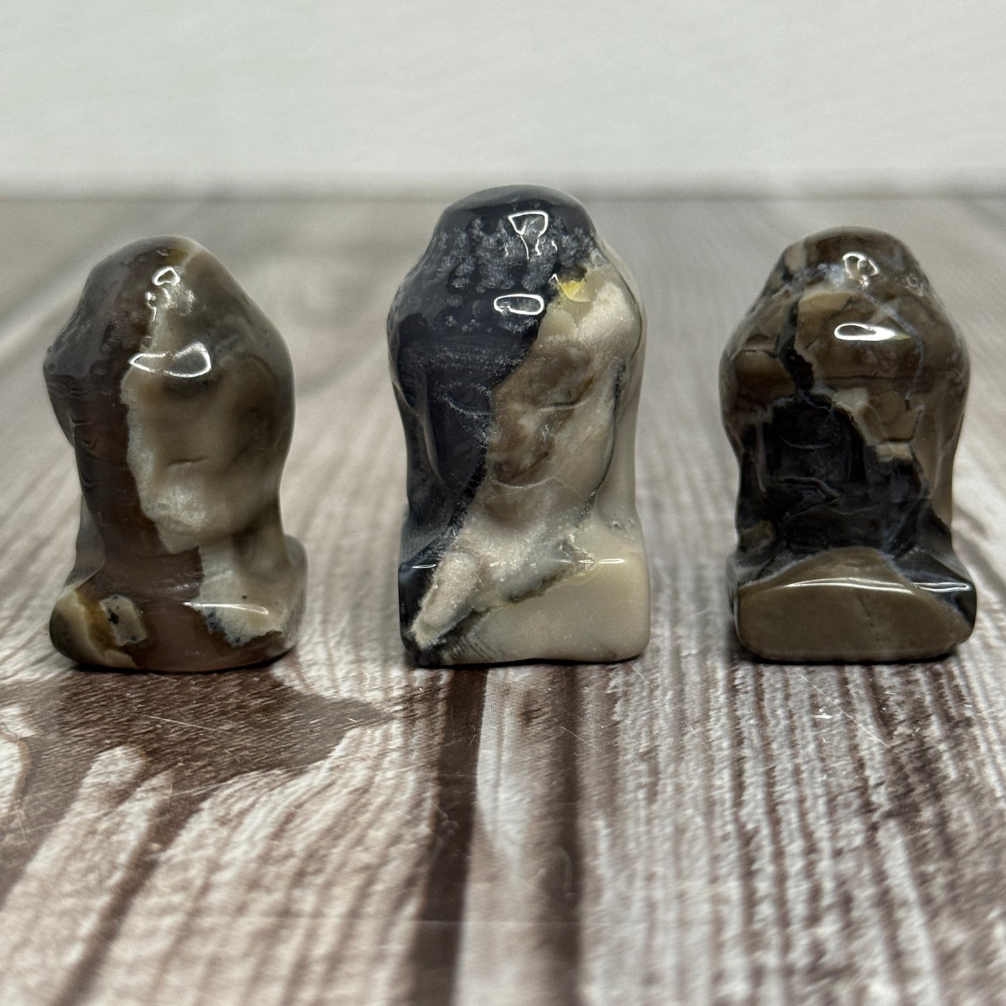Volcano Agate Buddha