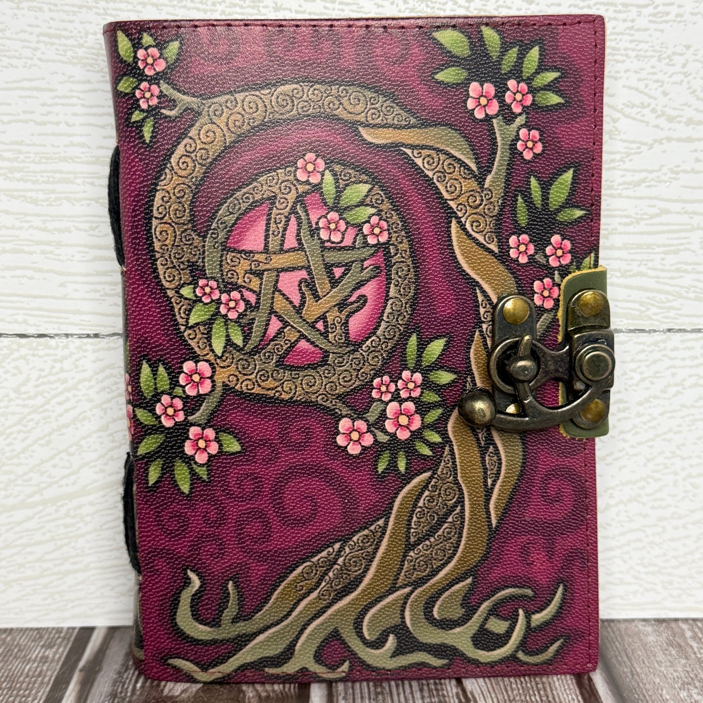 Pink Tree Pentacle Journal