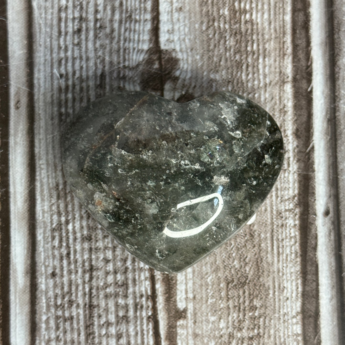 Garden Quartz Heart or Moon
