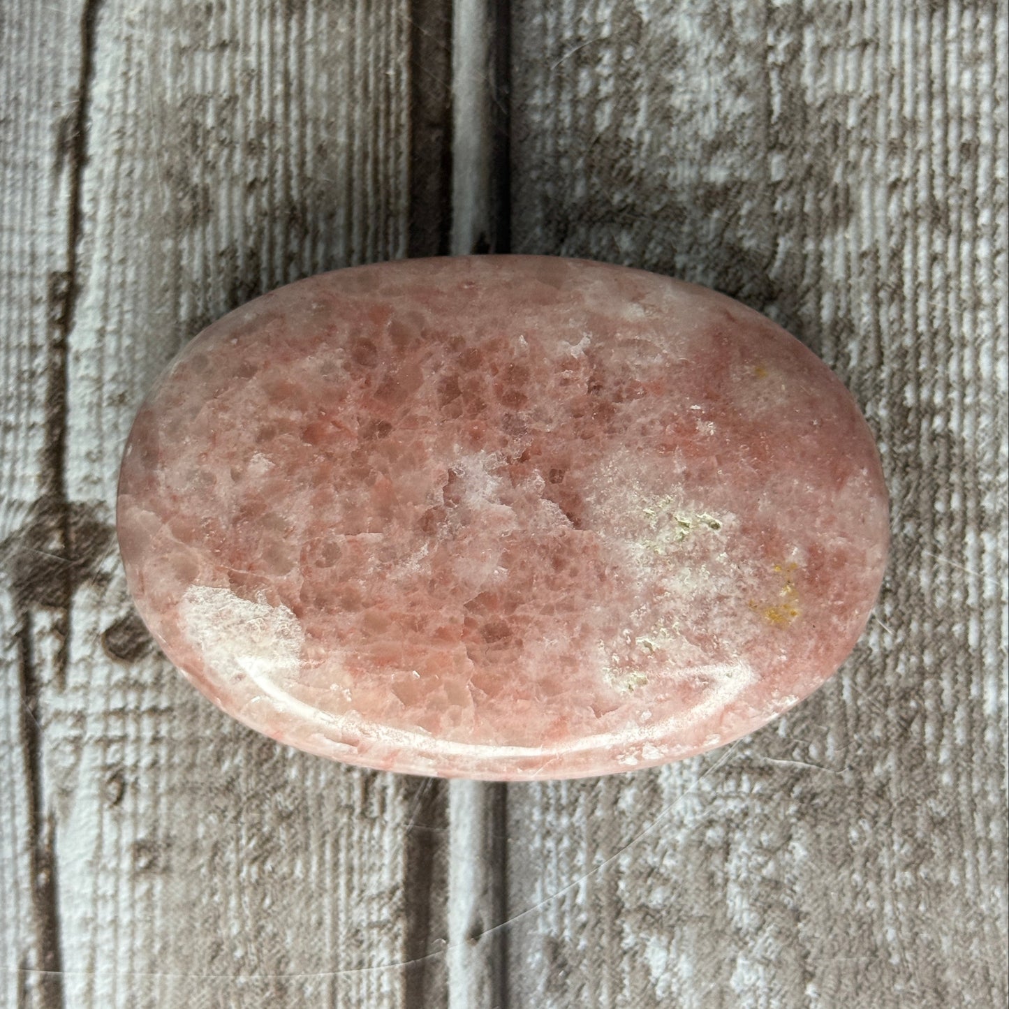 Rose Calcite Palmstone or Heart