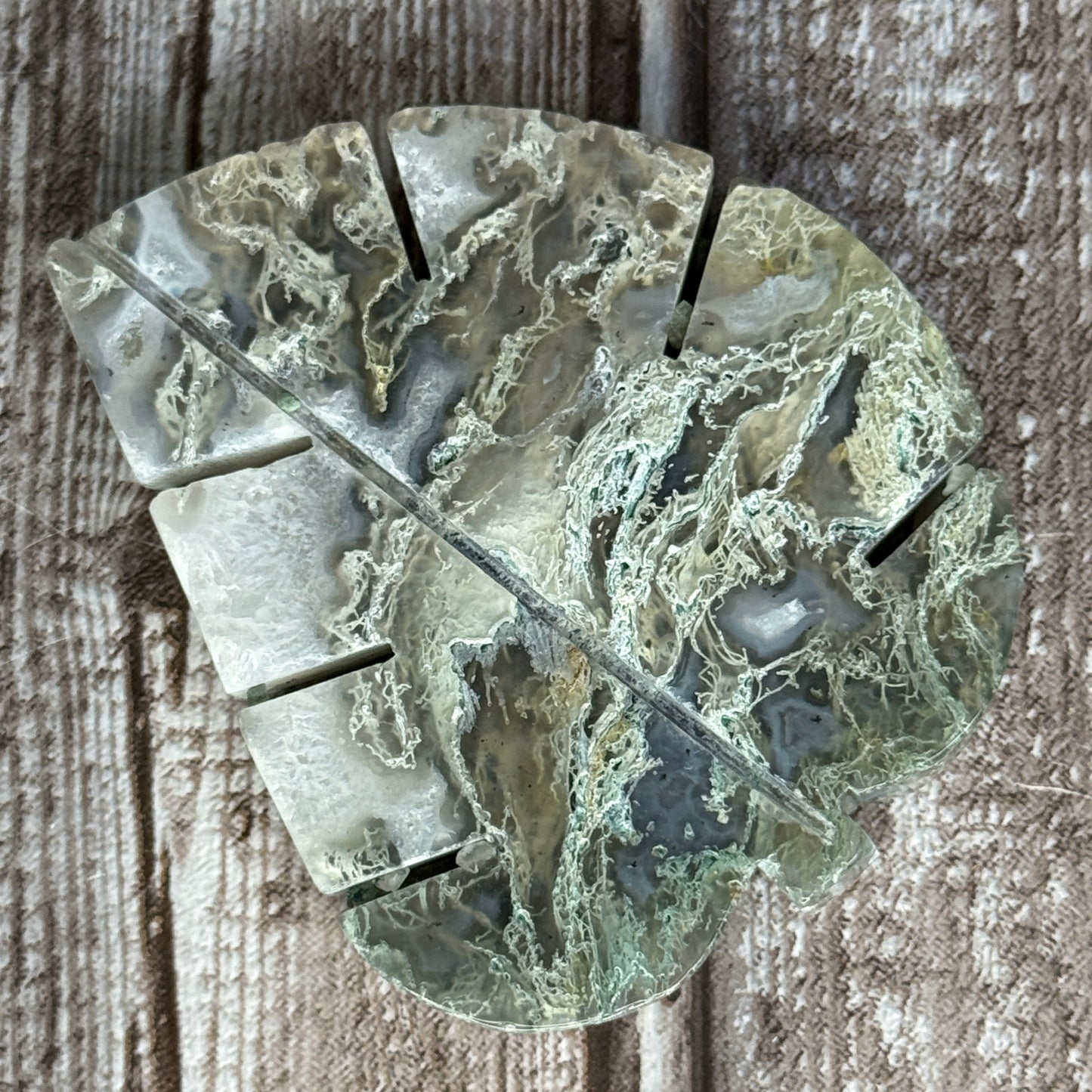 Moss Agate Leaf