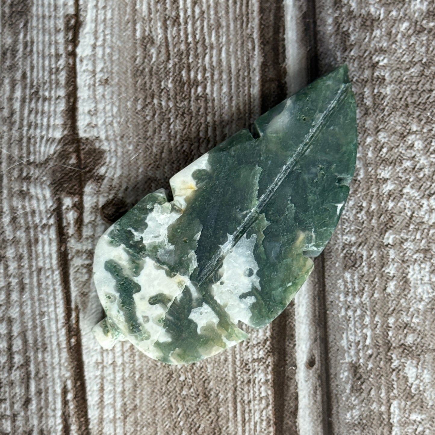 Moss Agate Leaf
