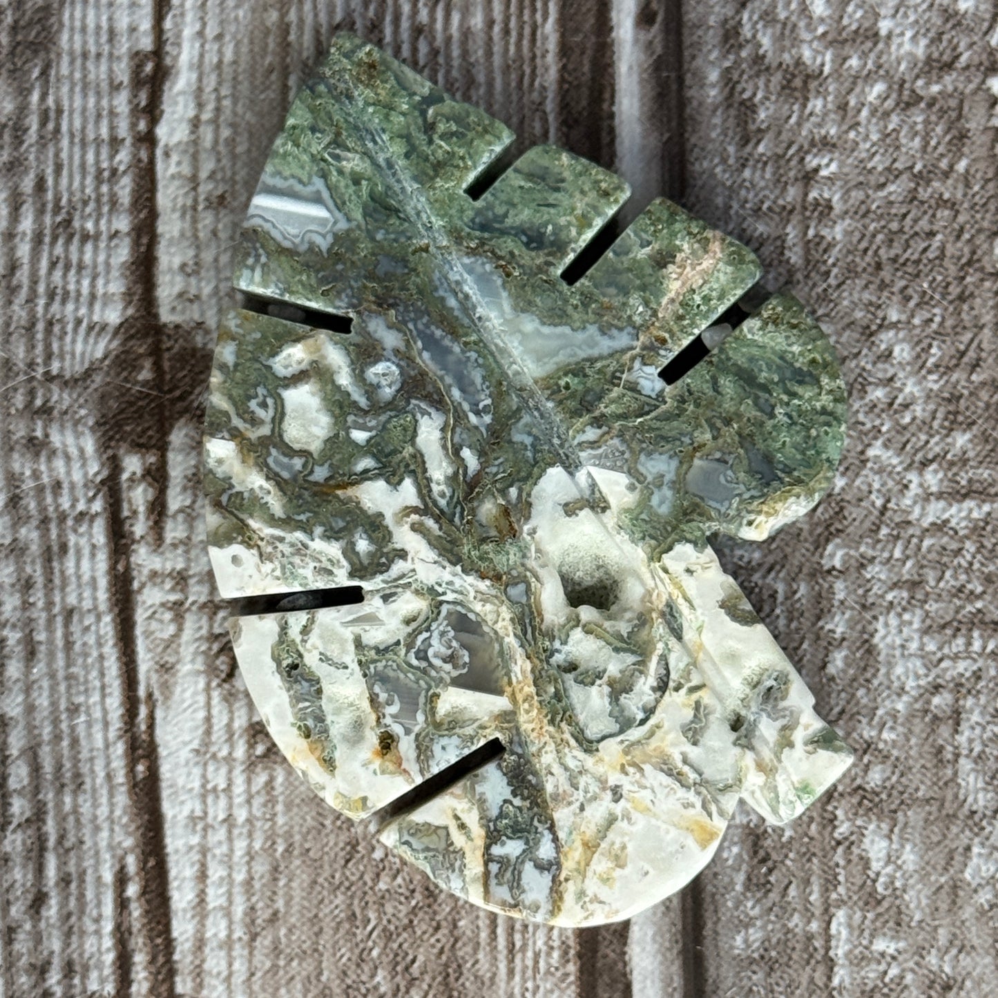 Moss Agate Leaf