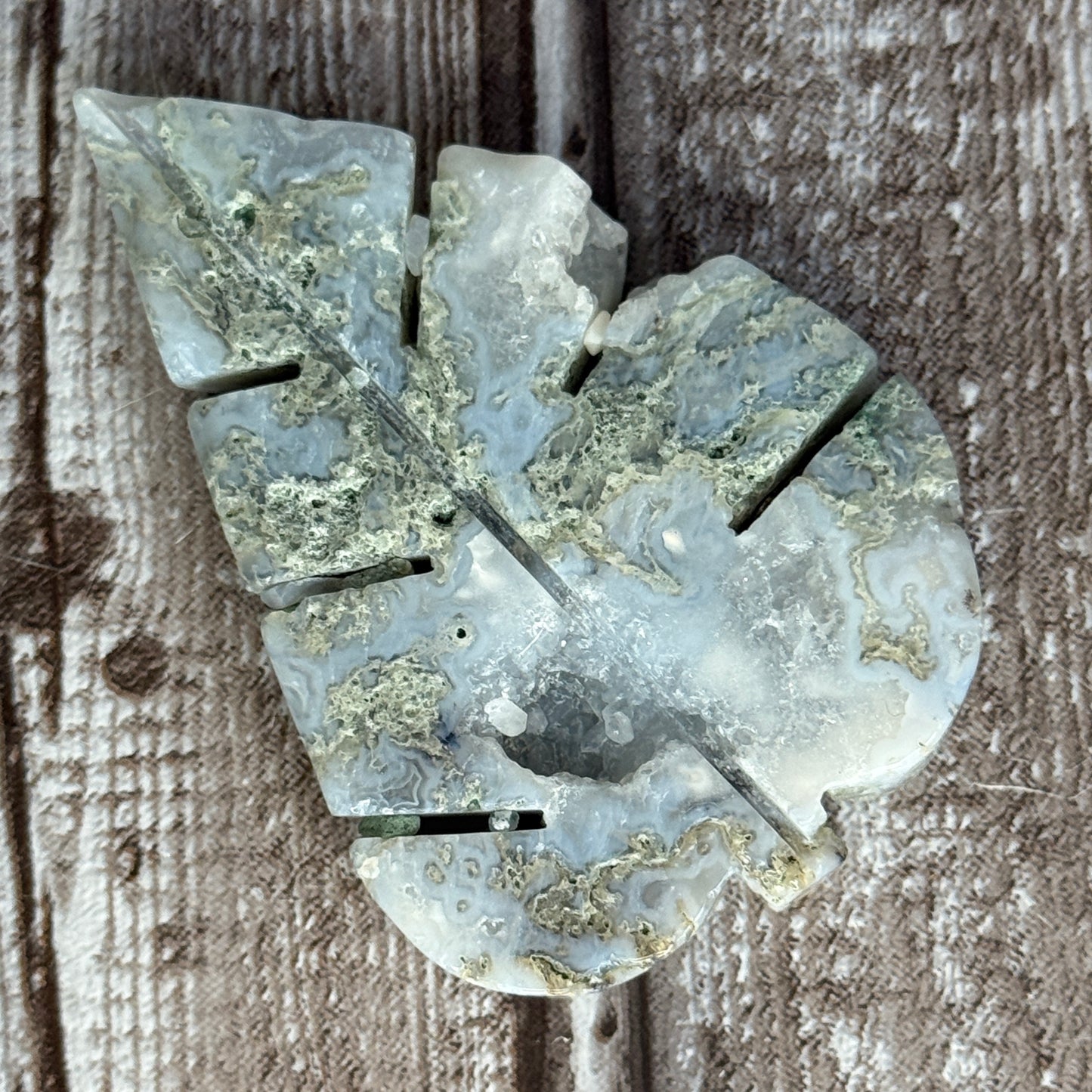 Moss Agate Leaf