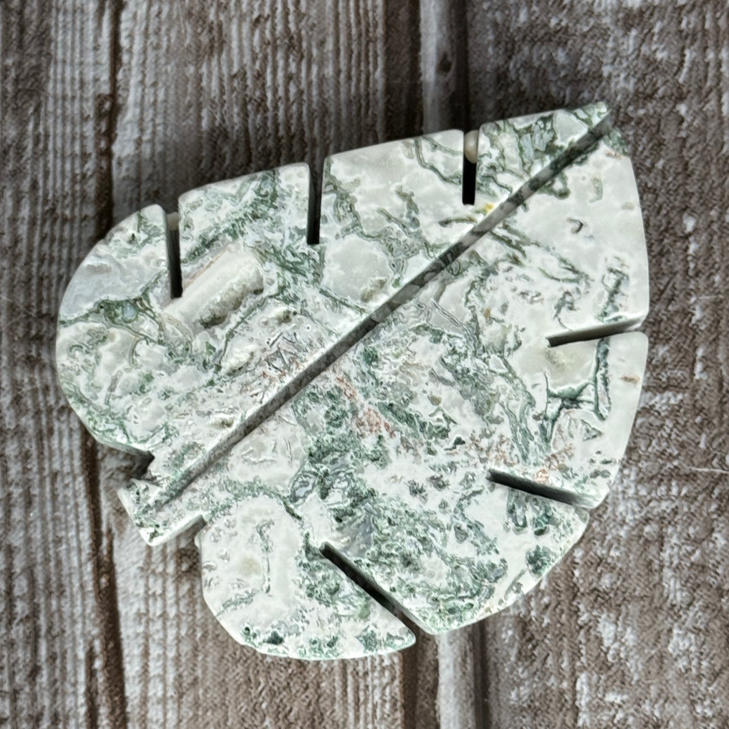 Moss Agate Leaf