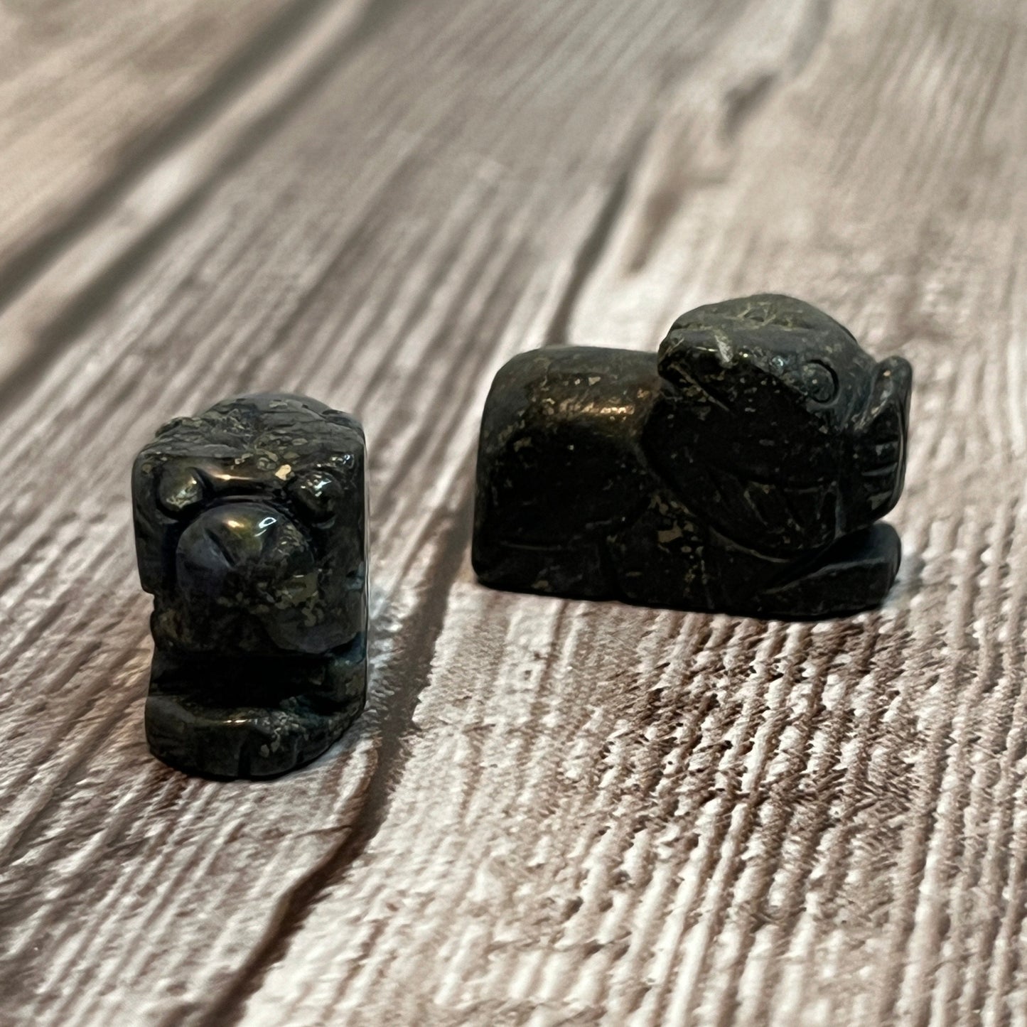 Moss Agate Lion