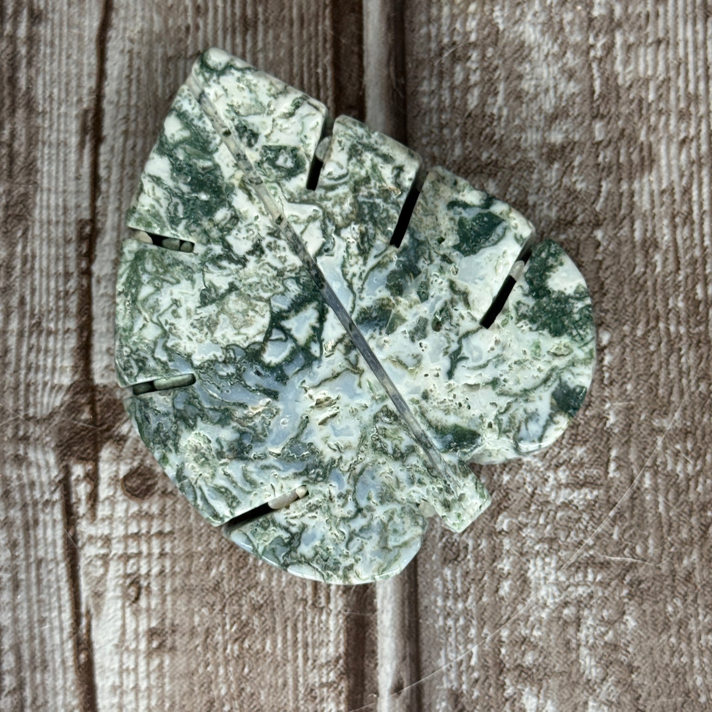 Moss Agate Leaf
