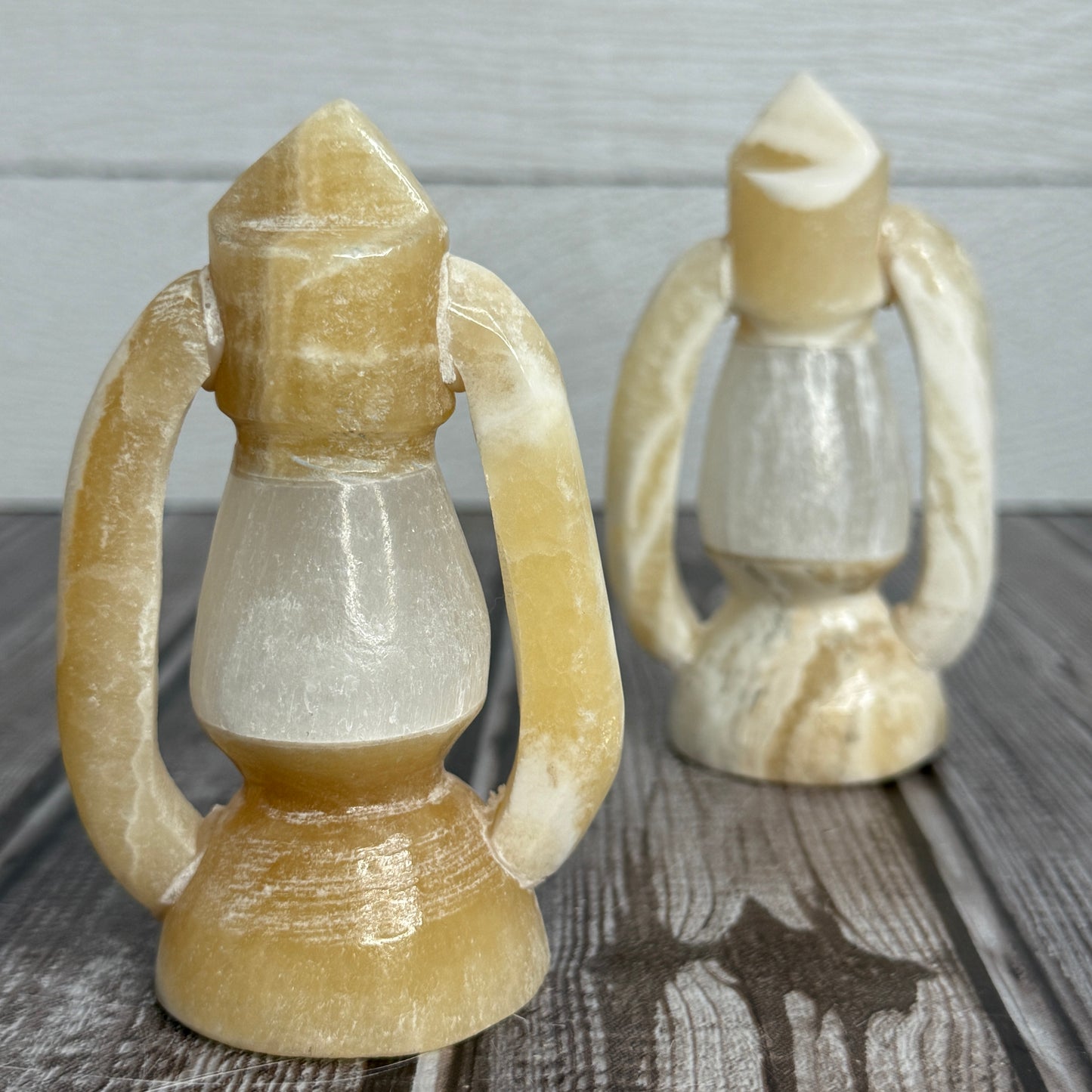 Onyx and Selenite Lantern