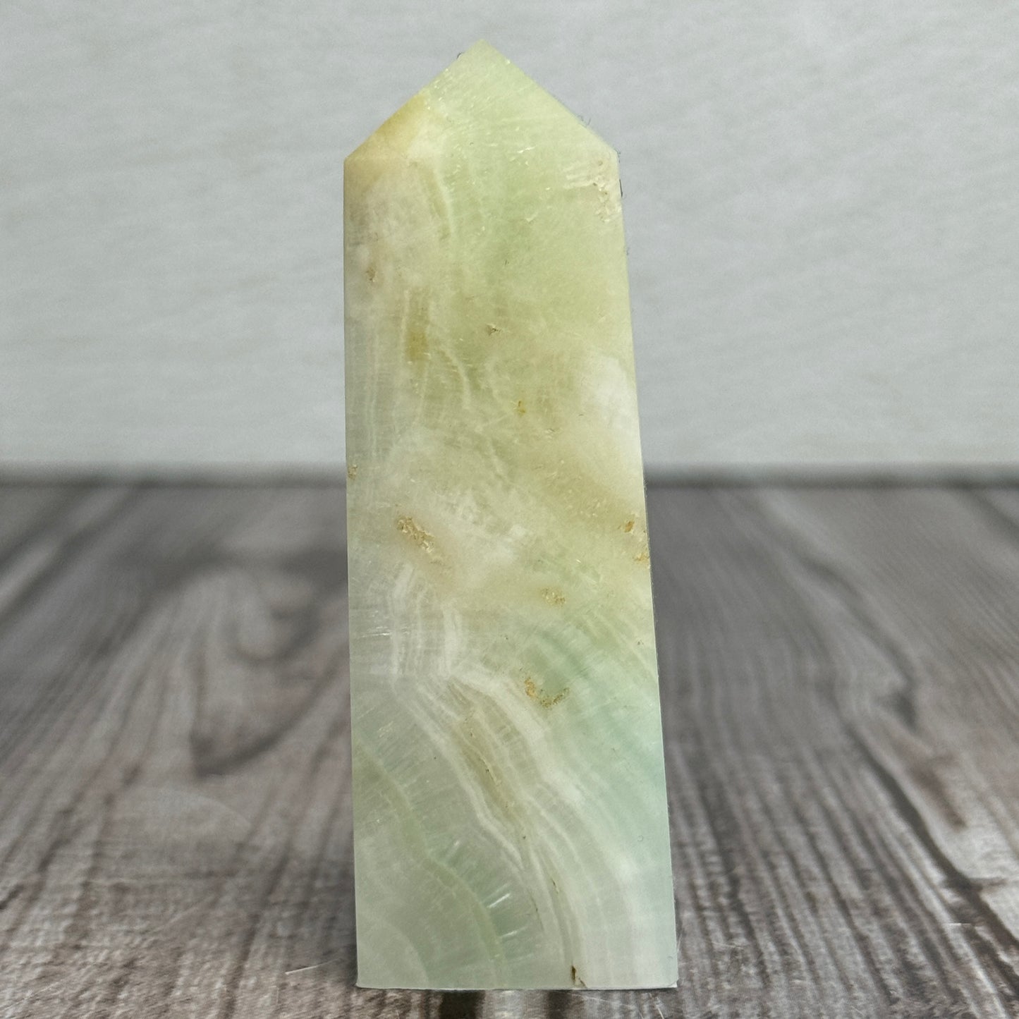 Pistachio Calcite Tower