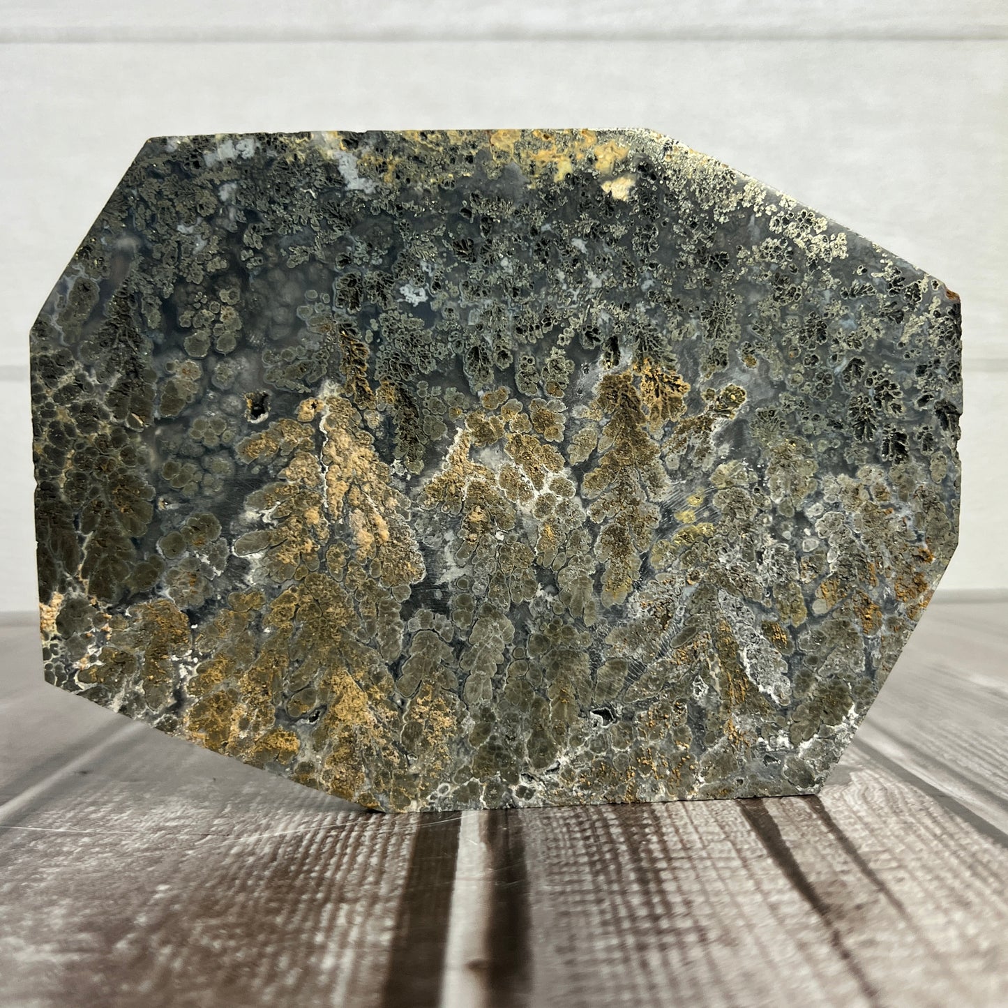 Pyrite Agate Slab