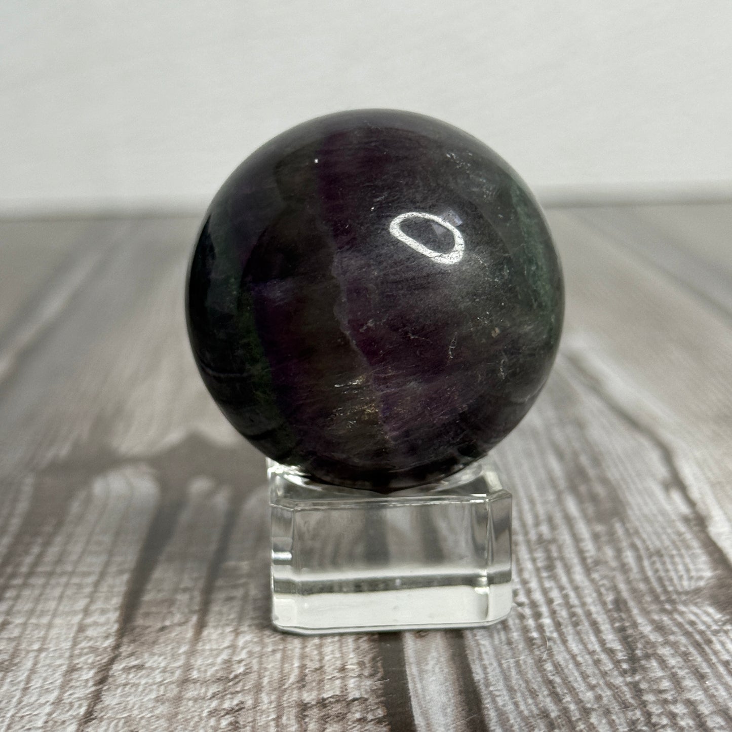 Rainbow Fluorite Sphere