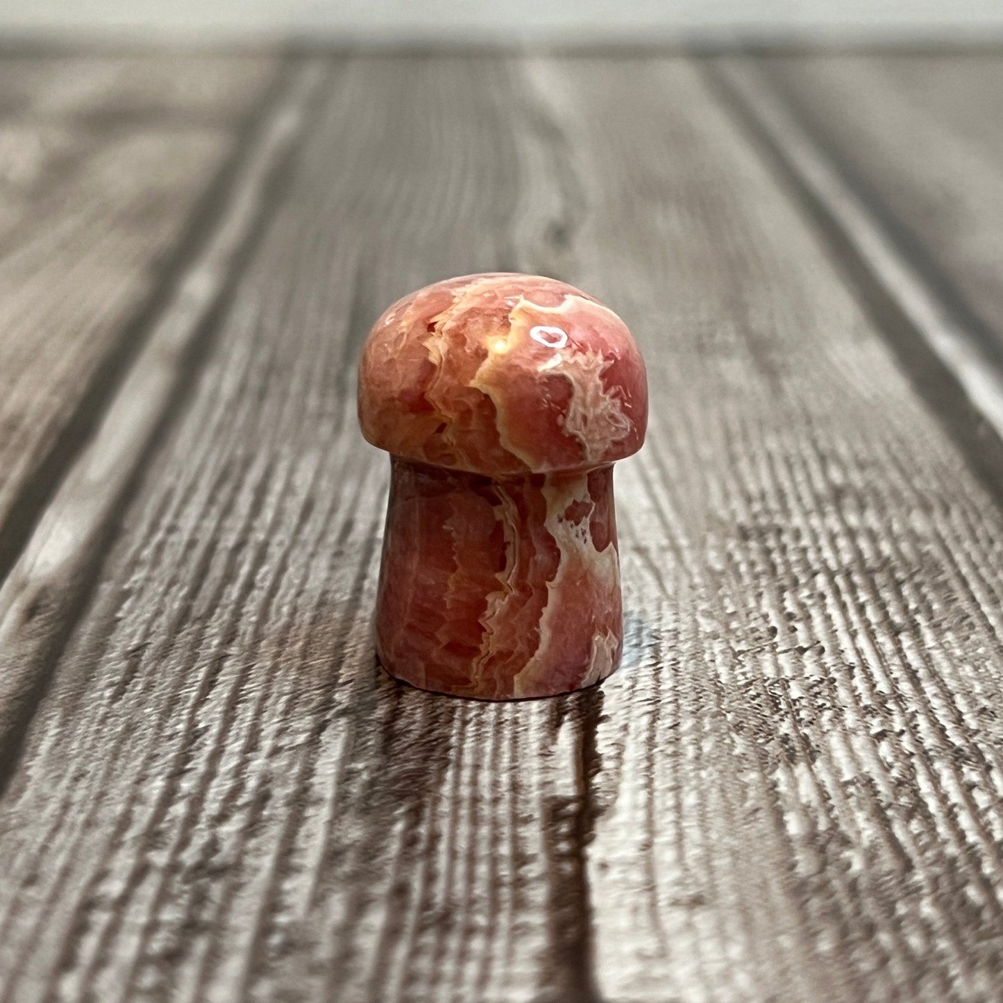 Rhodochrosite Mushroom