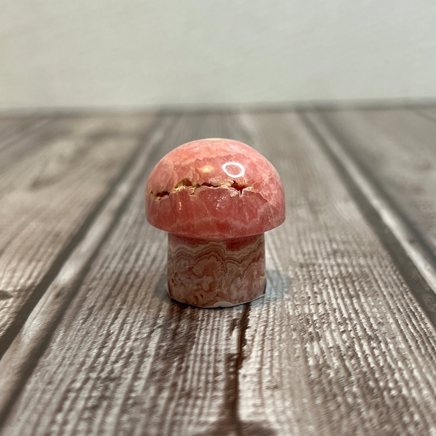 Rhodochrosite Mushroom