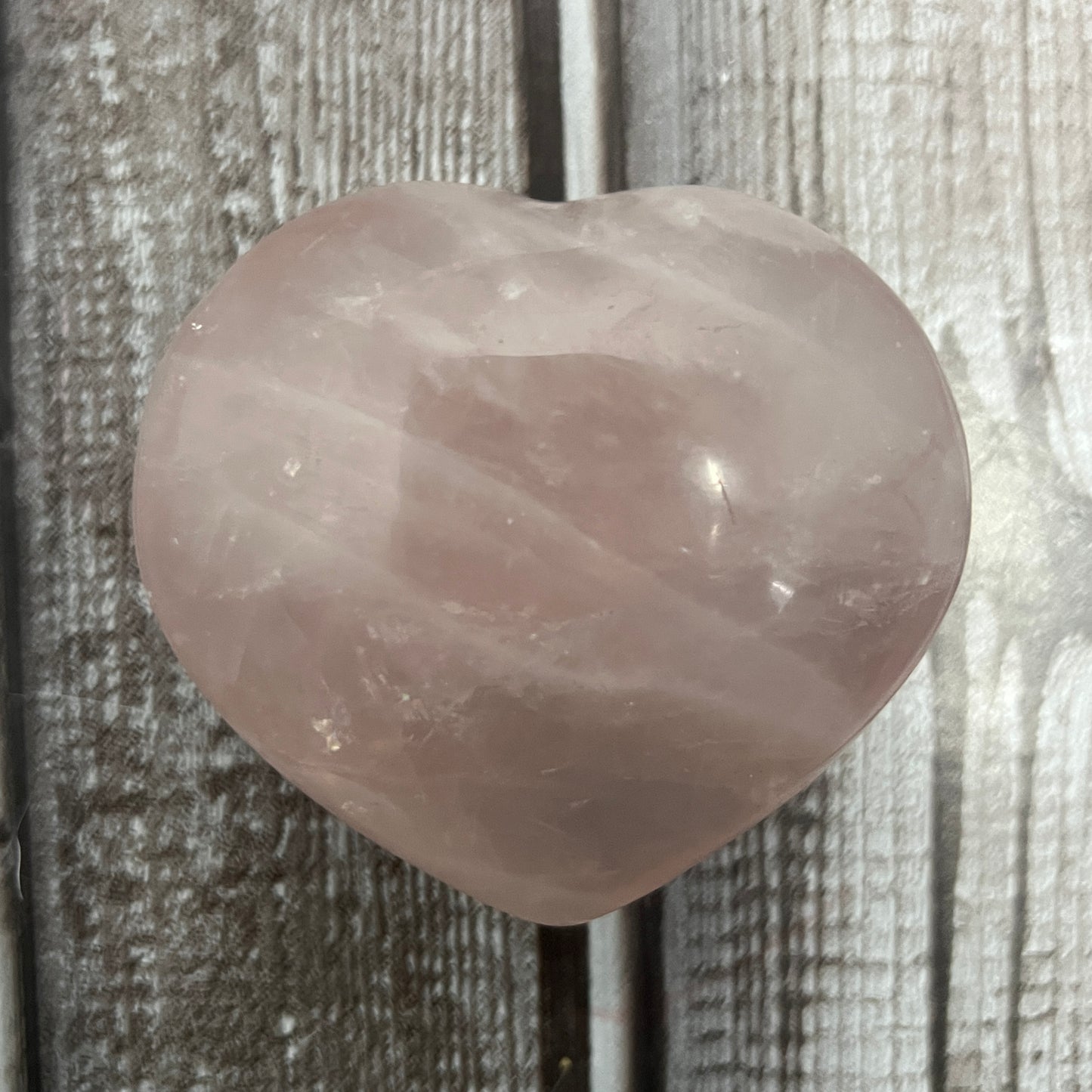 Rose Quartz Heart
