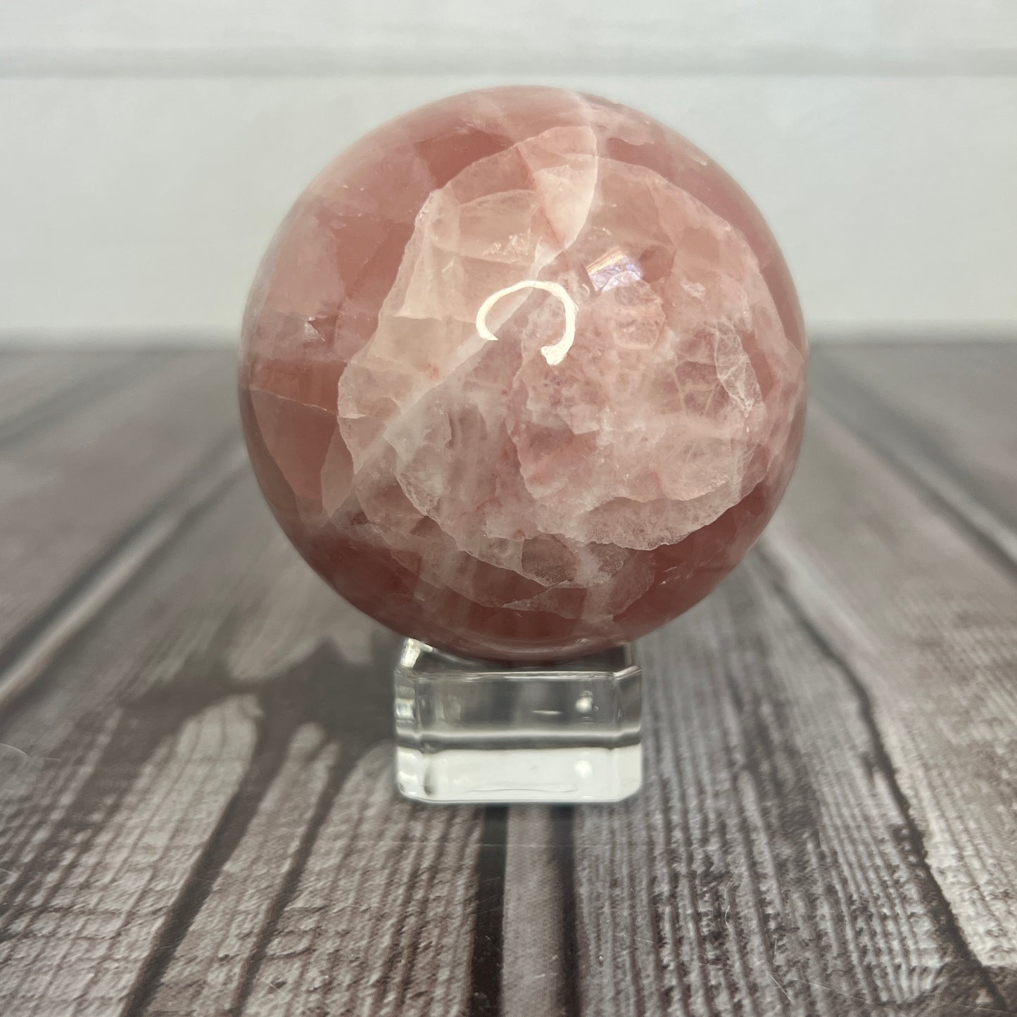 Rose Calcite Sphere