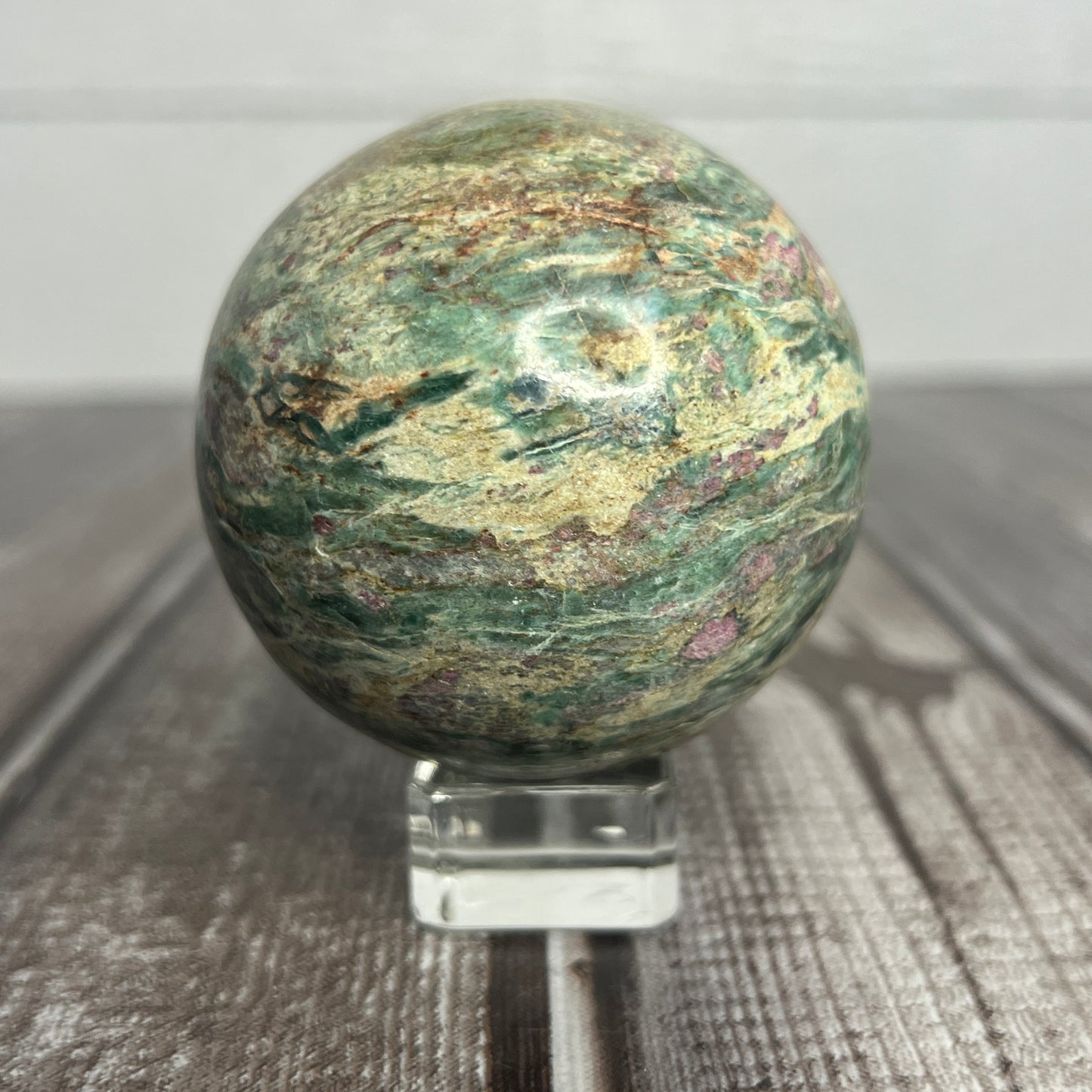 Ruby Fuchsite Sphere