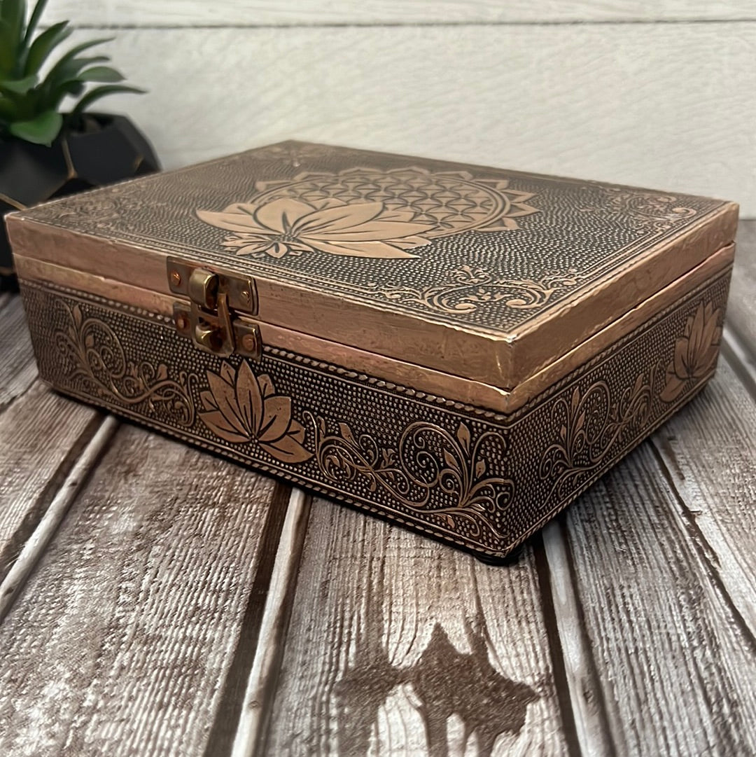 Bronze Metal Box