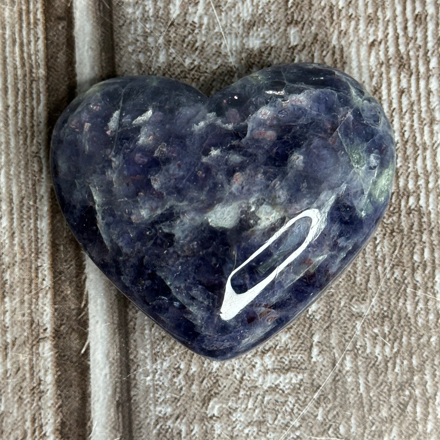 Iolite Heart