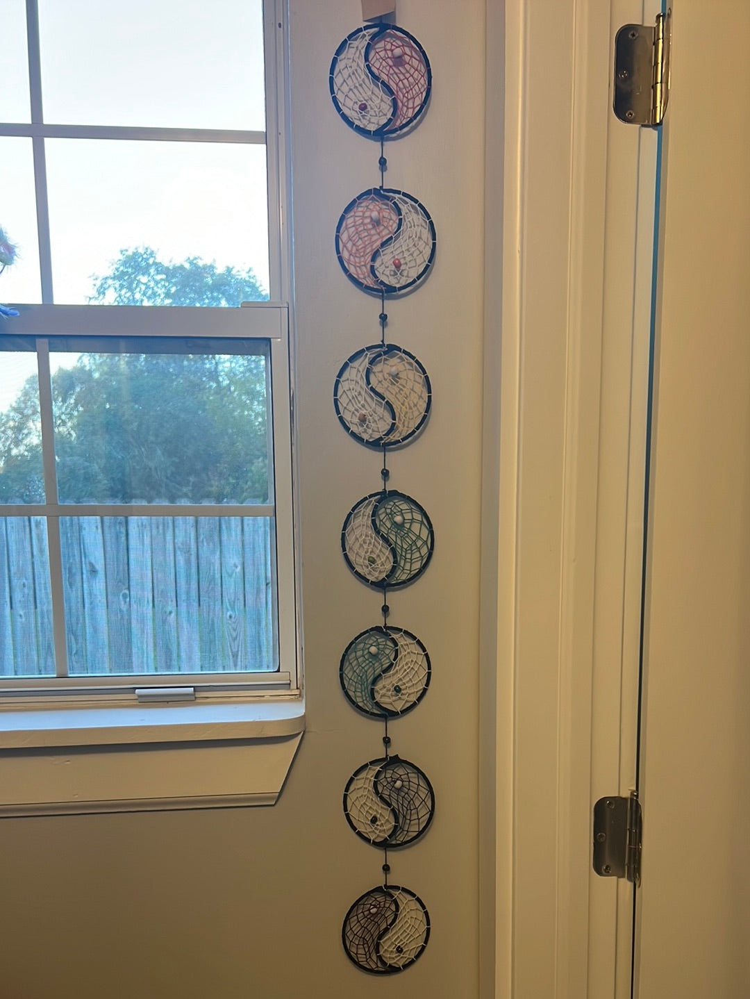 Chakra Yin Yang Dreamcatcher