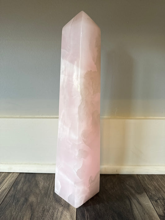 Pink Calcite Tower