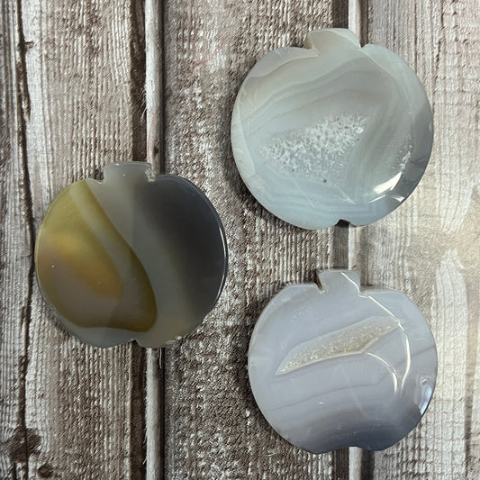 Druzy Agate Apple